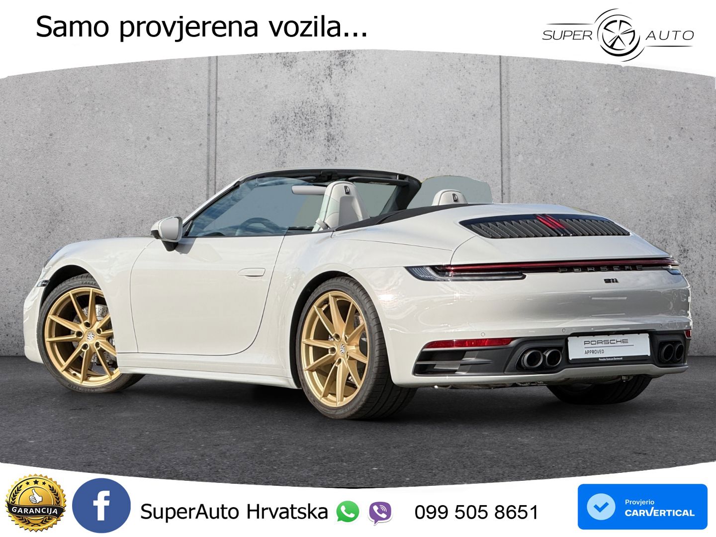 Porsche 911 Carrera Cabriolet 3.0 (385 KS) PDK