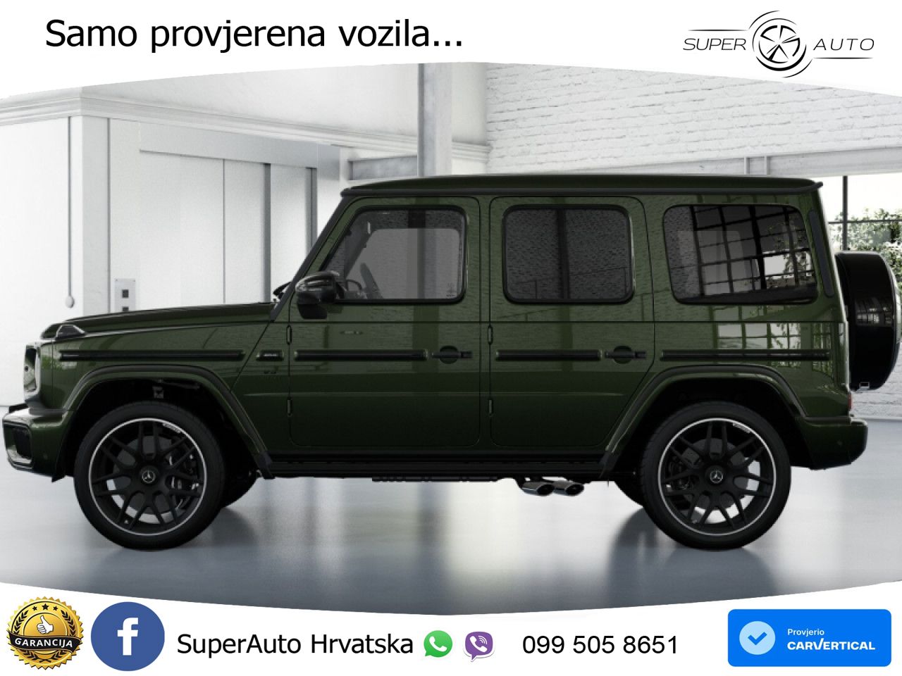 Mercedes AMG G 63 Long V8 (585 KS) 4MATIC 9G-TRONIC AMG SPEEDSHIFT TCT