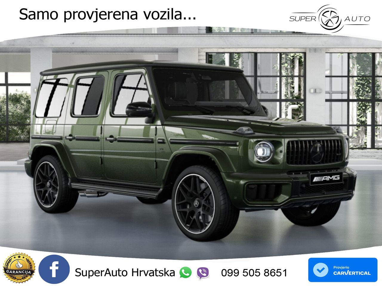 Mercedes AMG G 63 Long V8 (585 KS) 4MATIC 9G-TRONIC AMG SPEEDSHIFT TCT