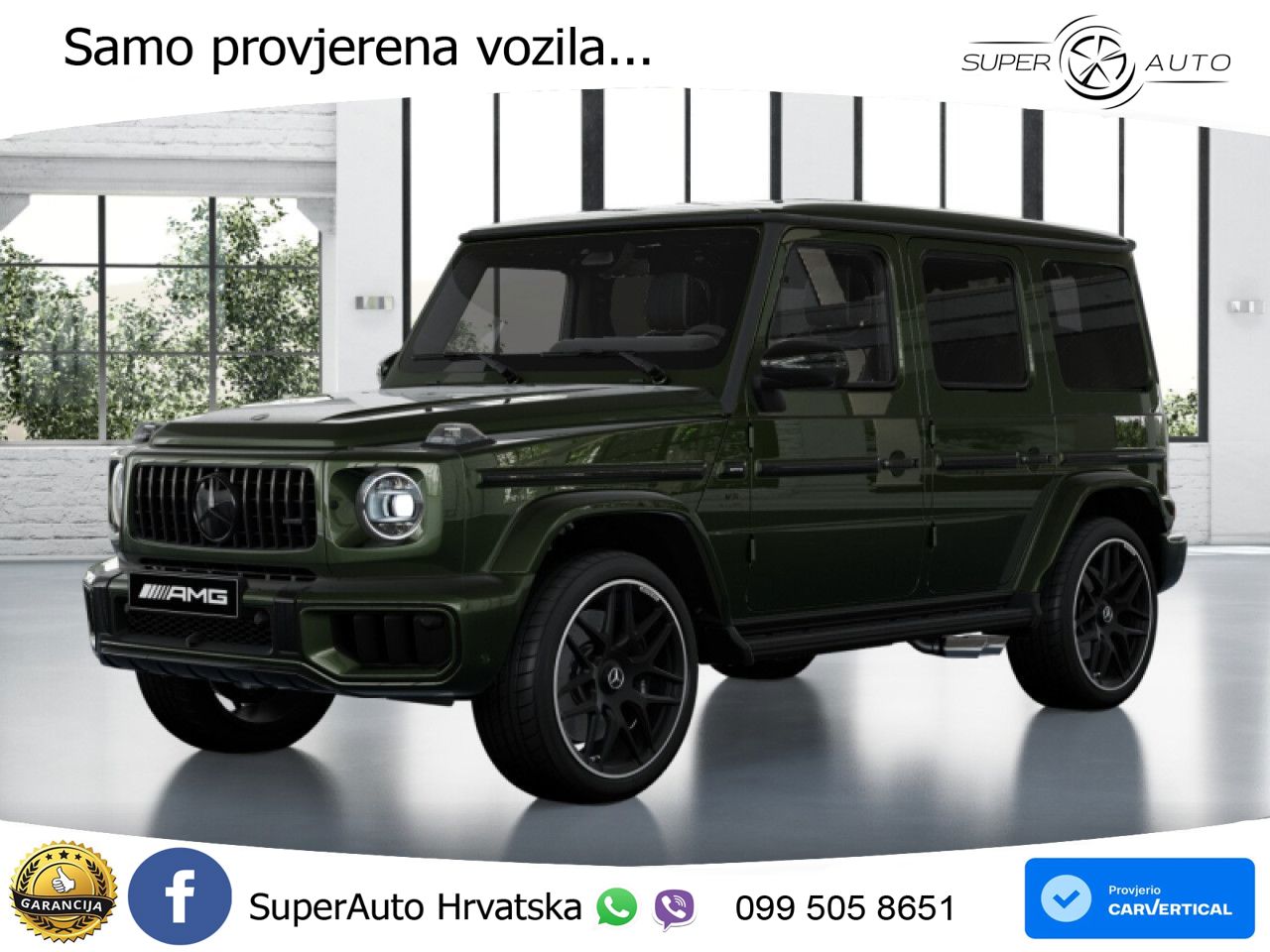Mercedes AMG G 63 Long V8 (585 KS) 4MATIC 9G-TRONIC AMG SPEEDSHIFT TCT