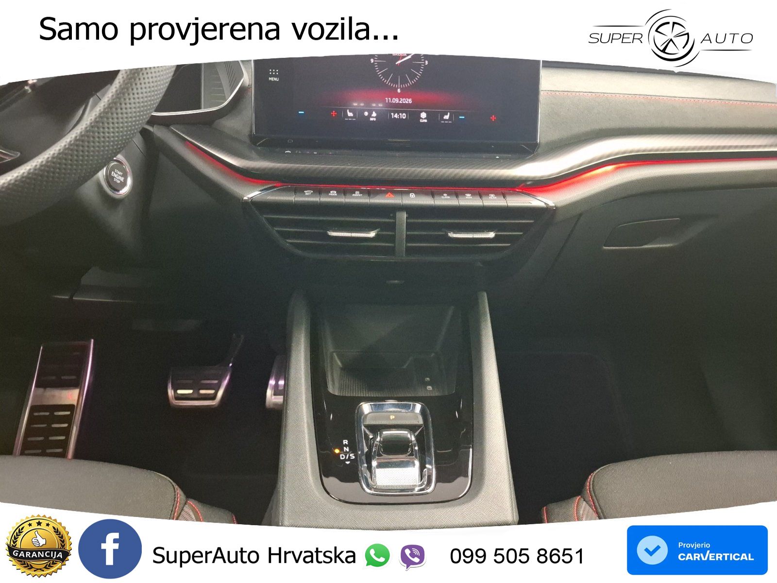 Škoda Octavia Combi RS 2.0 TDI (200 KS) DSG LED+GR SJED+ACC