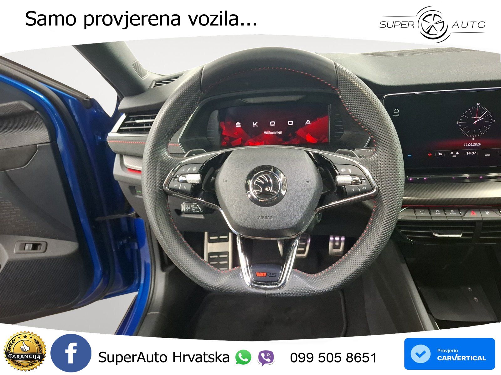 Škoda Octavia Combi RS 2.0 TDI (200 KS) DSG LED+GR SJED+ACC