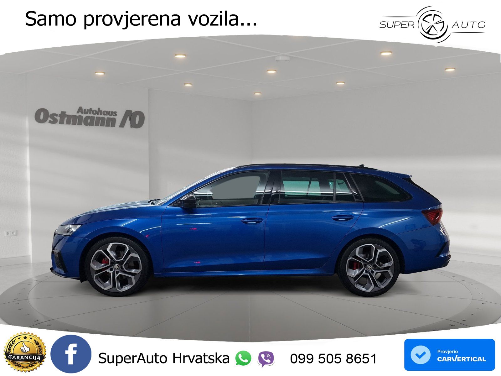 Škoda Octavia Combi RS 2.0 TDI (200 KS) DSG LED+GR SJED+ACC