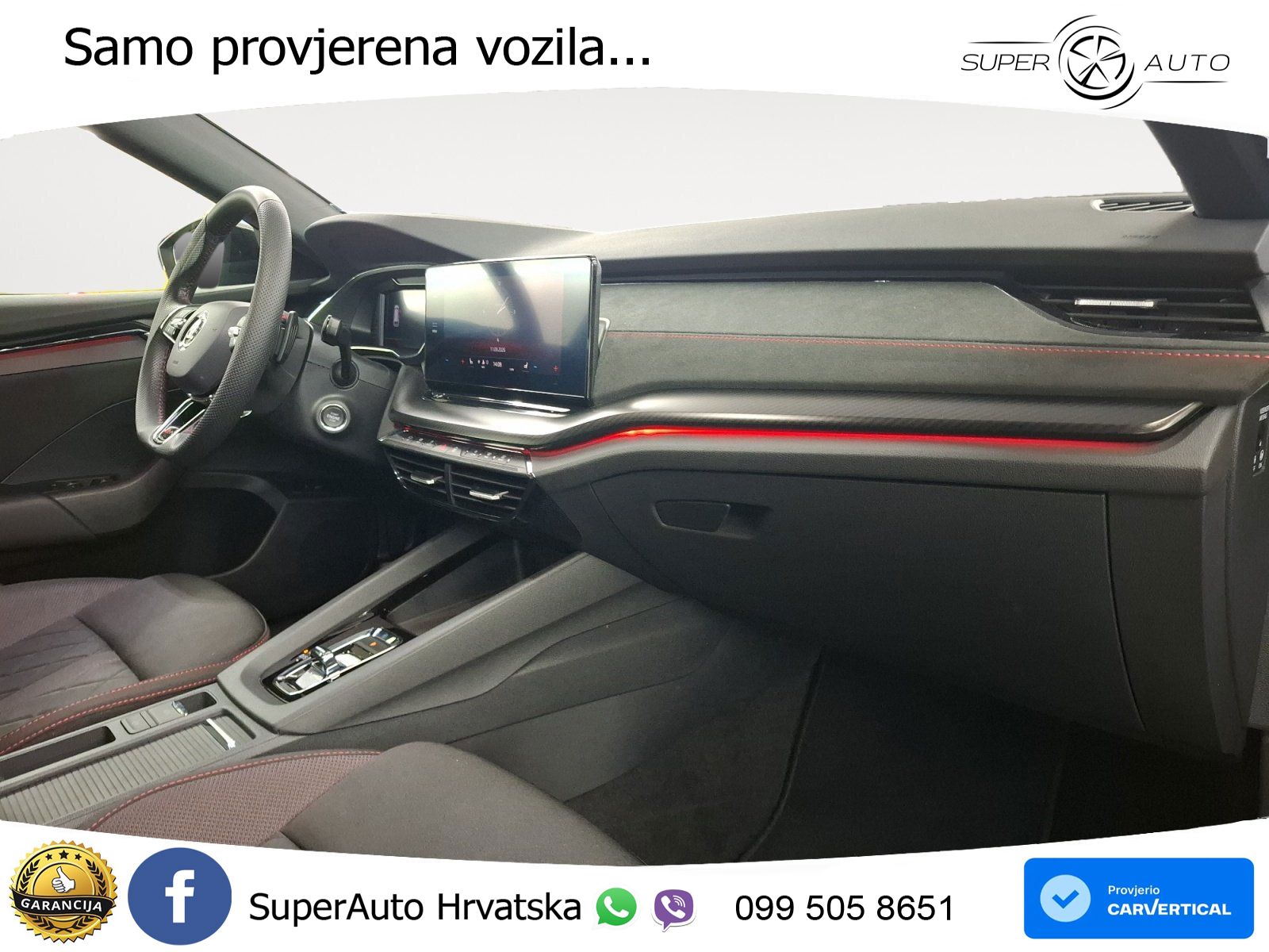 Škoda Octavia Combi RS 2.0 TDI (200 KS) DSG LED+GR SJED+ACC