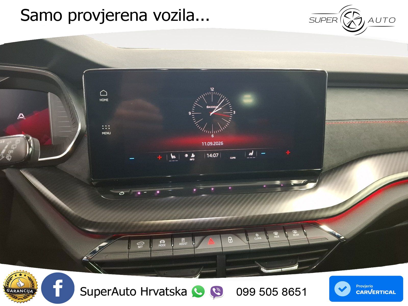 Škoda Octavia Combi RS 2.0 TDI (200 KS) DSG LED+GR SJED+ACC