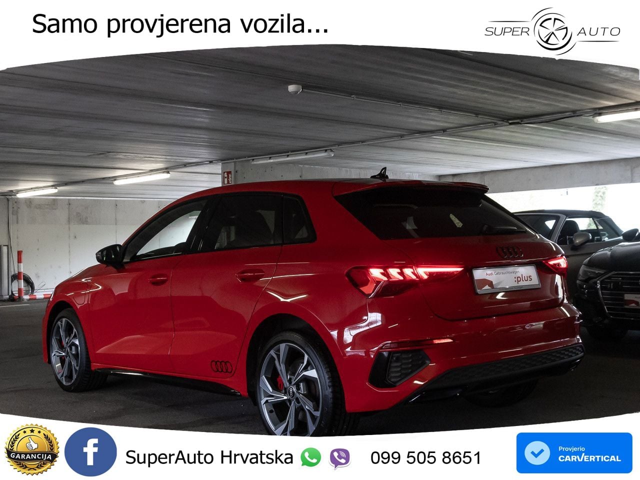 Audi A3 45 TFSIe (245 KS) S tronic S line