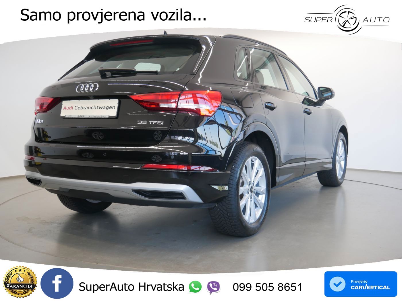 Audi Q3 35 TFSI (150 KS) S tronic advanced LED+GR SJED+ACC