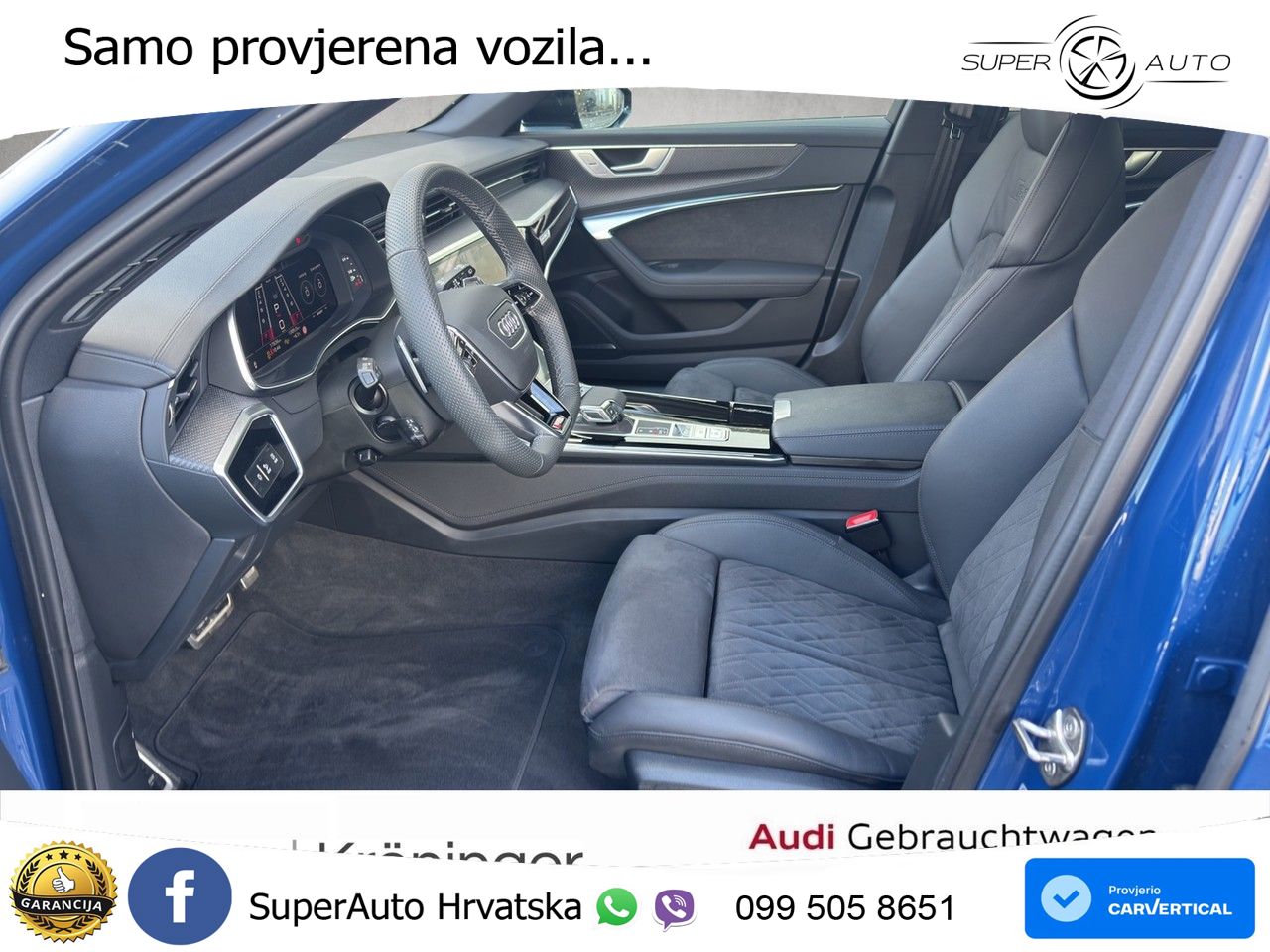 Audi RS6 Avant 4.0 TFSI V8 (600 KS) quattro Tiptronic LED+GR SJED+ACC