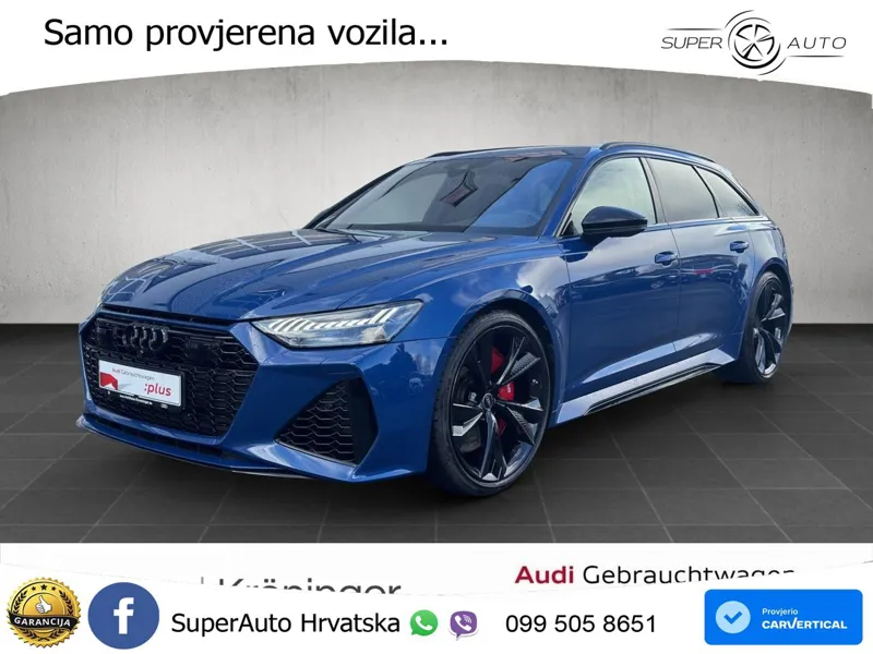 Audi RS6 Avant 4.0 TFSI V8 (600 KS) quattro Tiptronic LED+GR SJED+ACC