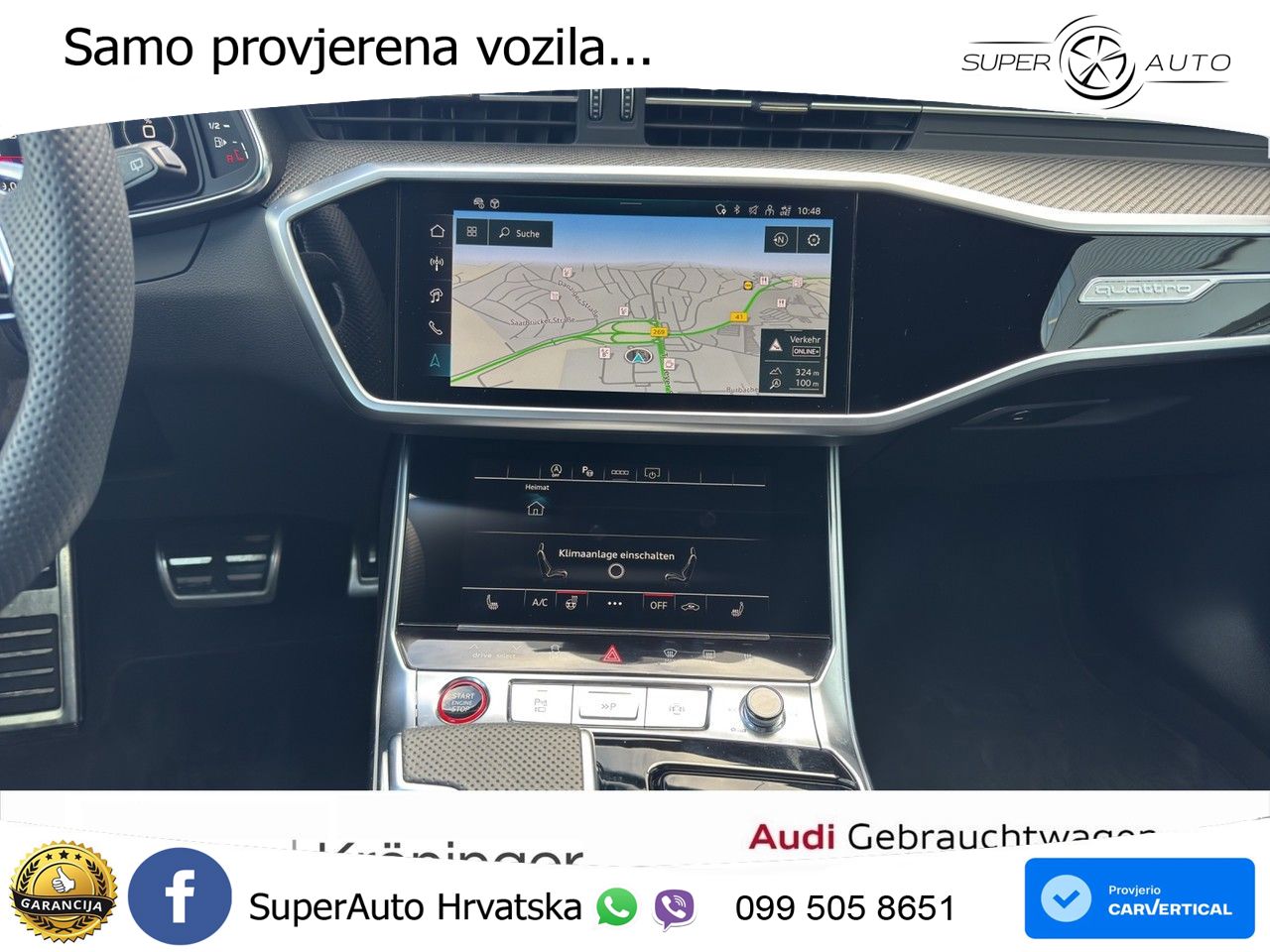 Audi RS6 Avant 4.0 TFSI V8 (600 KS) quattro Tiptronic LED+GR SJED+ACC