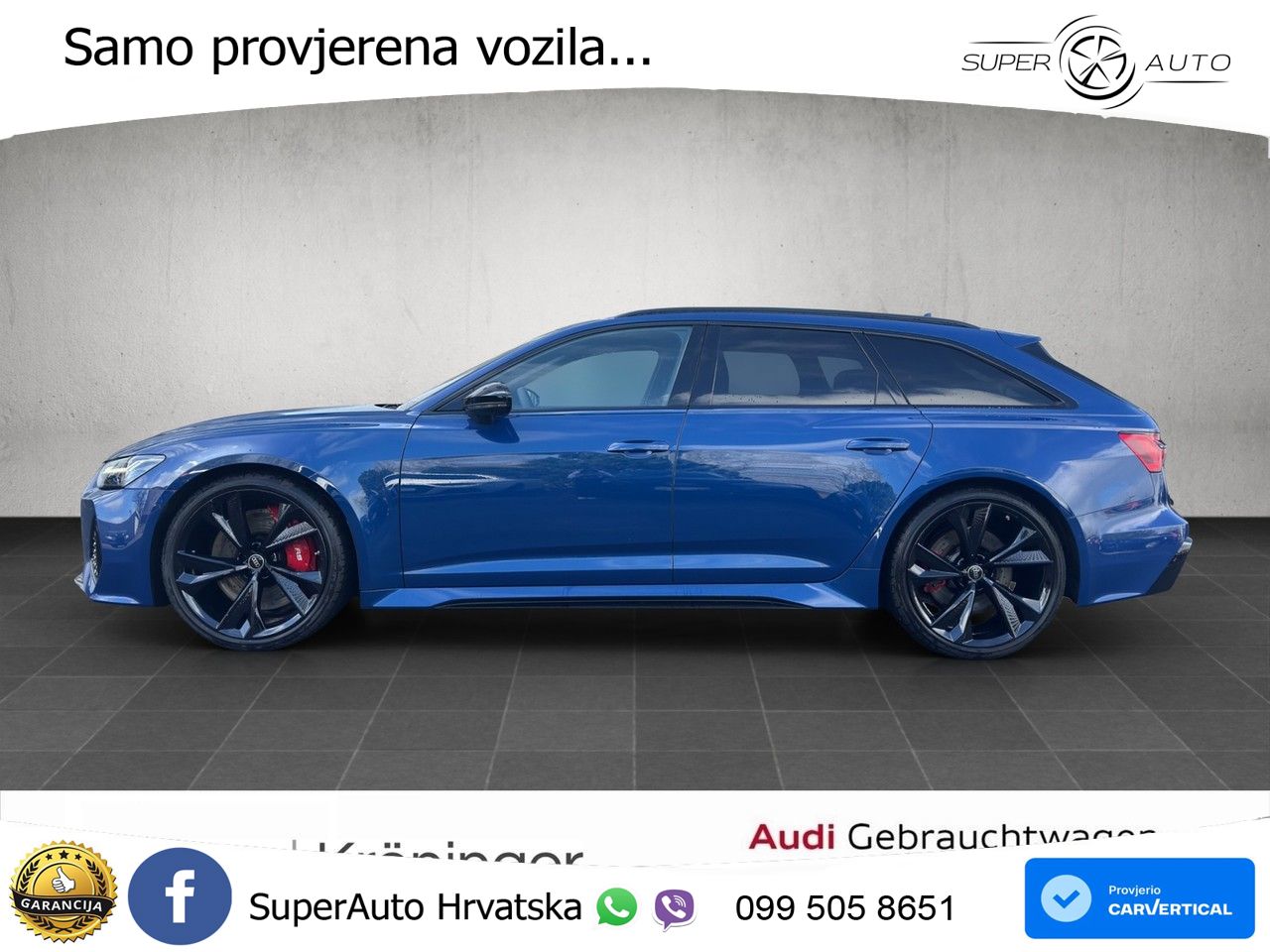 Audi RS6 Avant 4.0 TFSI V8 (600 KS) quattro Tiptronic LED+GR SJED+ACC