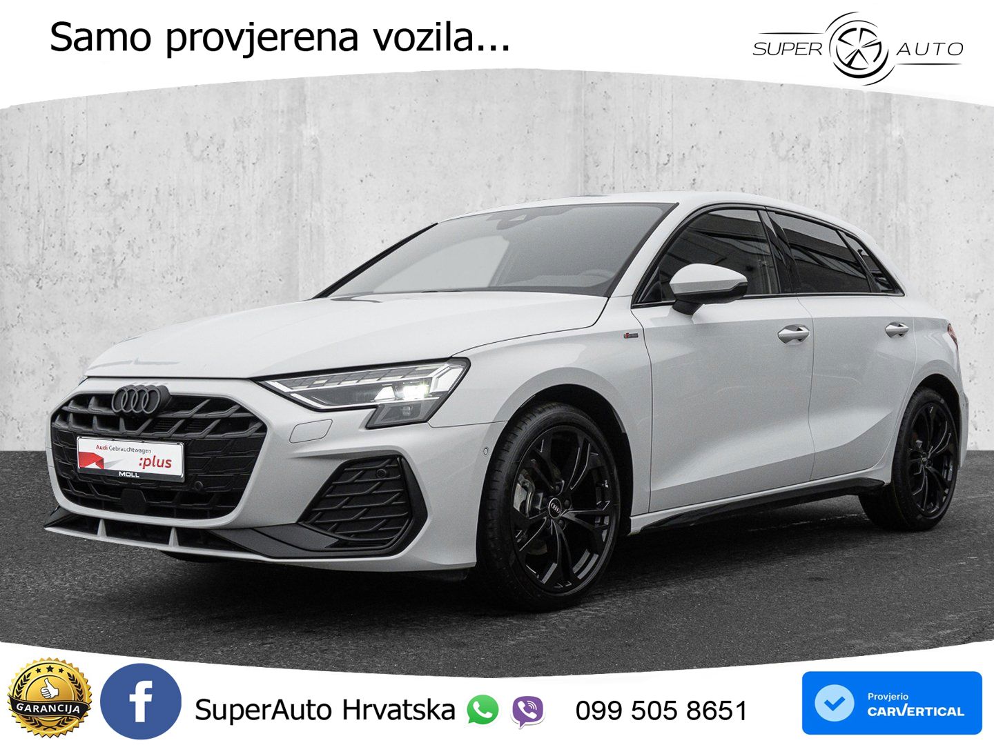 Audi A3 35 TFSI (150 KS) S tronic S line LED+GR SJED+ACC