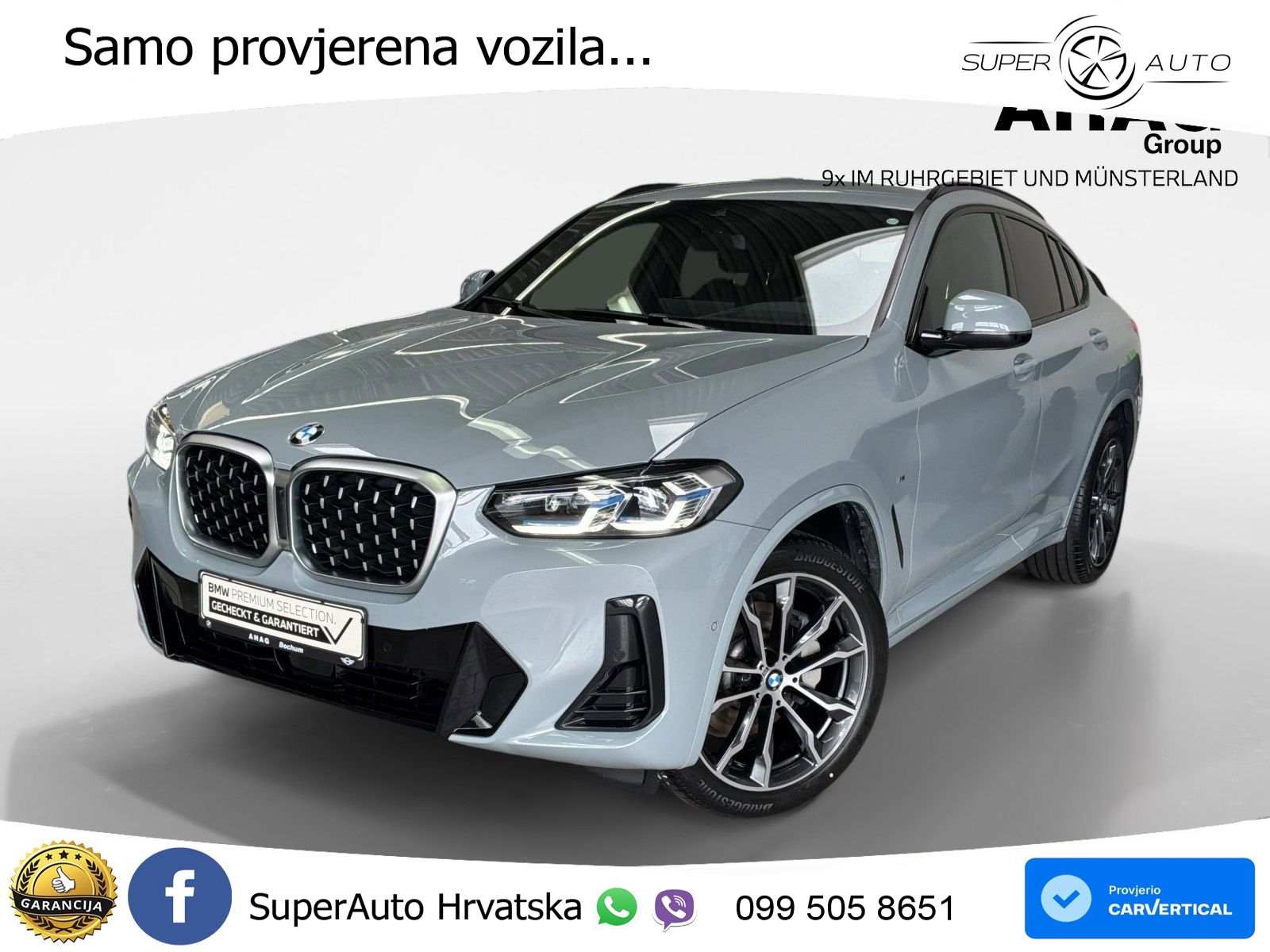 BMW X4 30d (286 KS) xDrive Steptronic LED+GR SJED+ACC