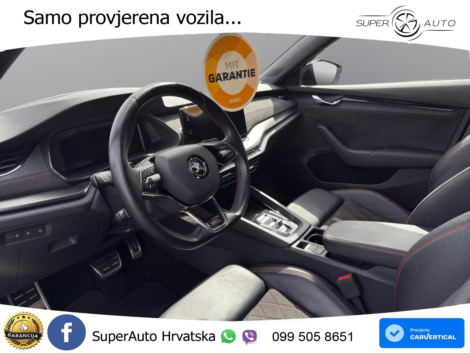 Škoda Octavia Combi RS 2.0 TDI (200 KS) DSG LED+GR SJED+ACC