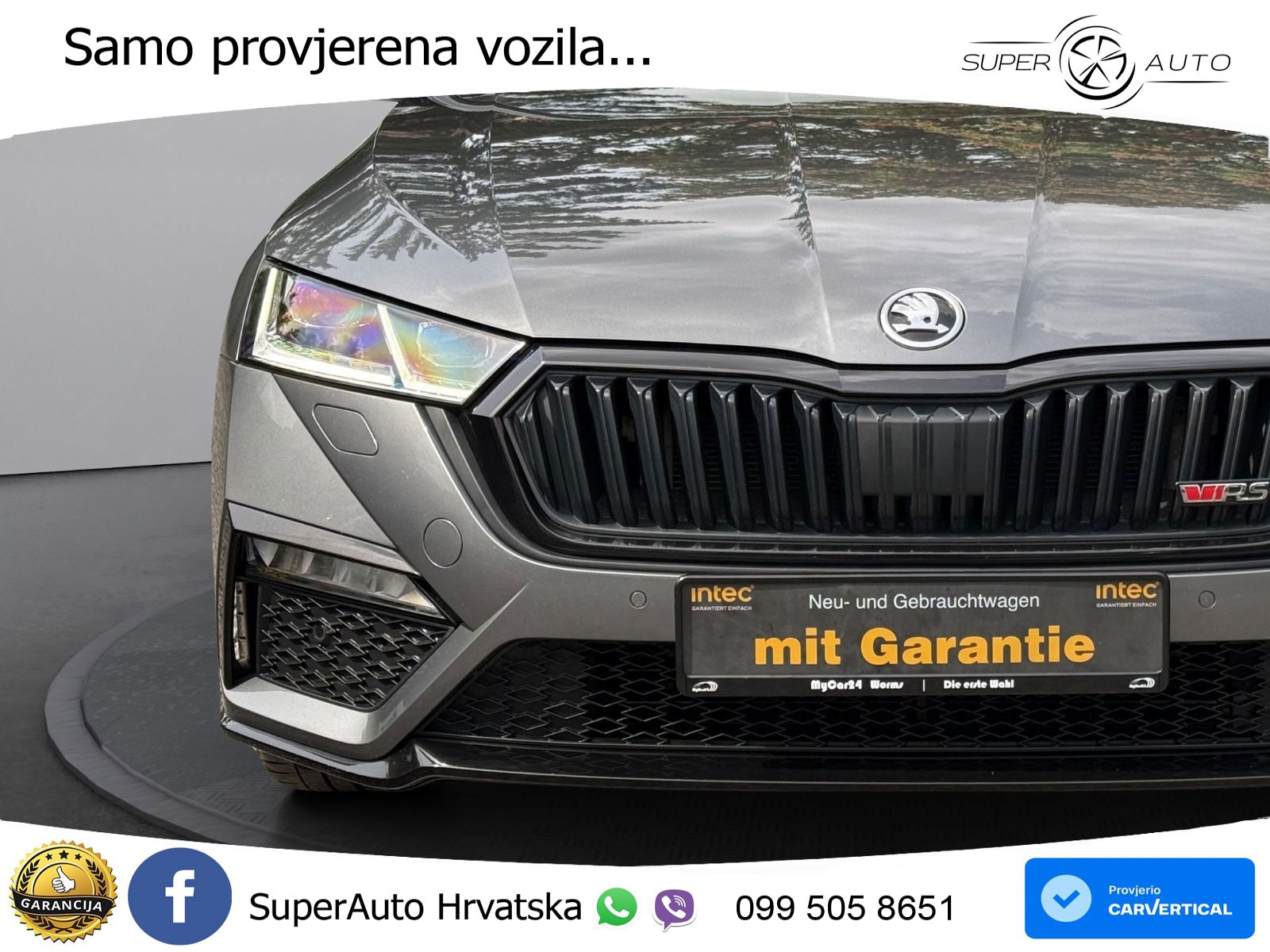 Škoda Octavia Combi RS 2.0 TDI (200 KS) DSG LED+GR SJED+ACC
