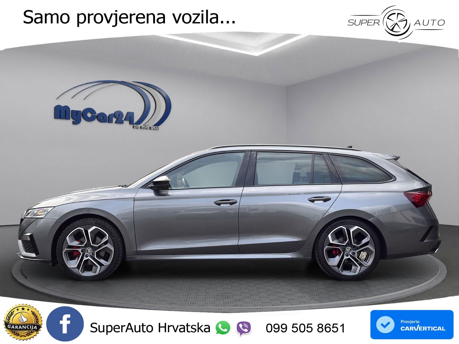 Škoda Octavia Combi RS 2.0 TDI (200 KS) DSG LED+GR SJED+ACC