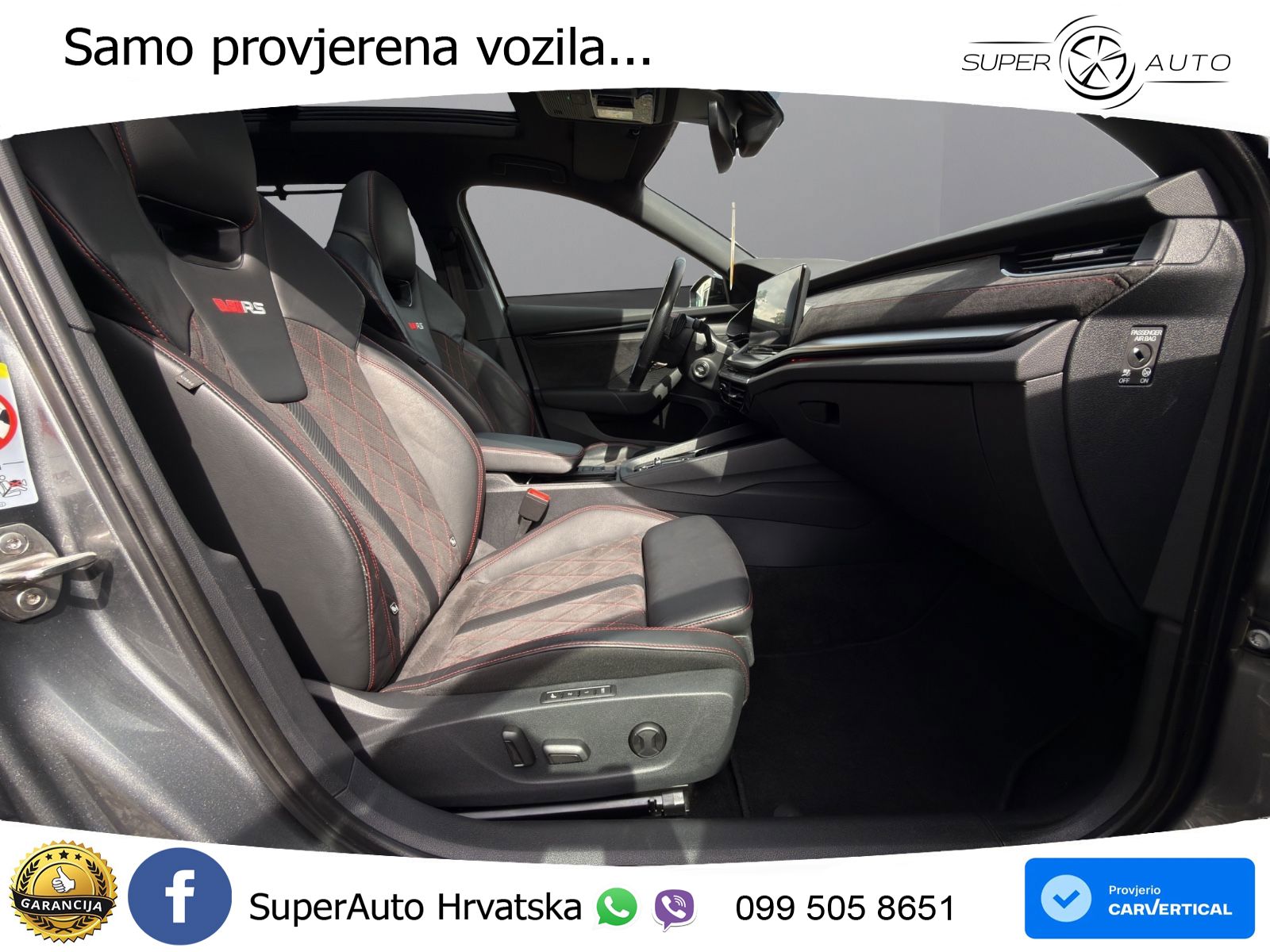 Škoda Octavia Combi RS 2.0 TDI (200 KS) DSG LED+GR SJED+ACC