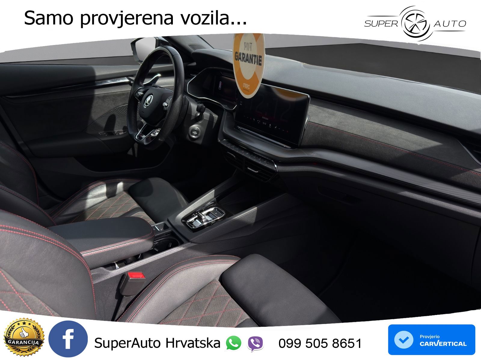 Škoda Octavia Combi RS 2.0 TDI (200 KS) DSG LED+GR SJED+ACC