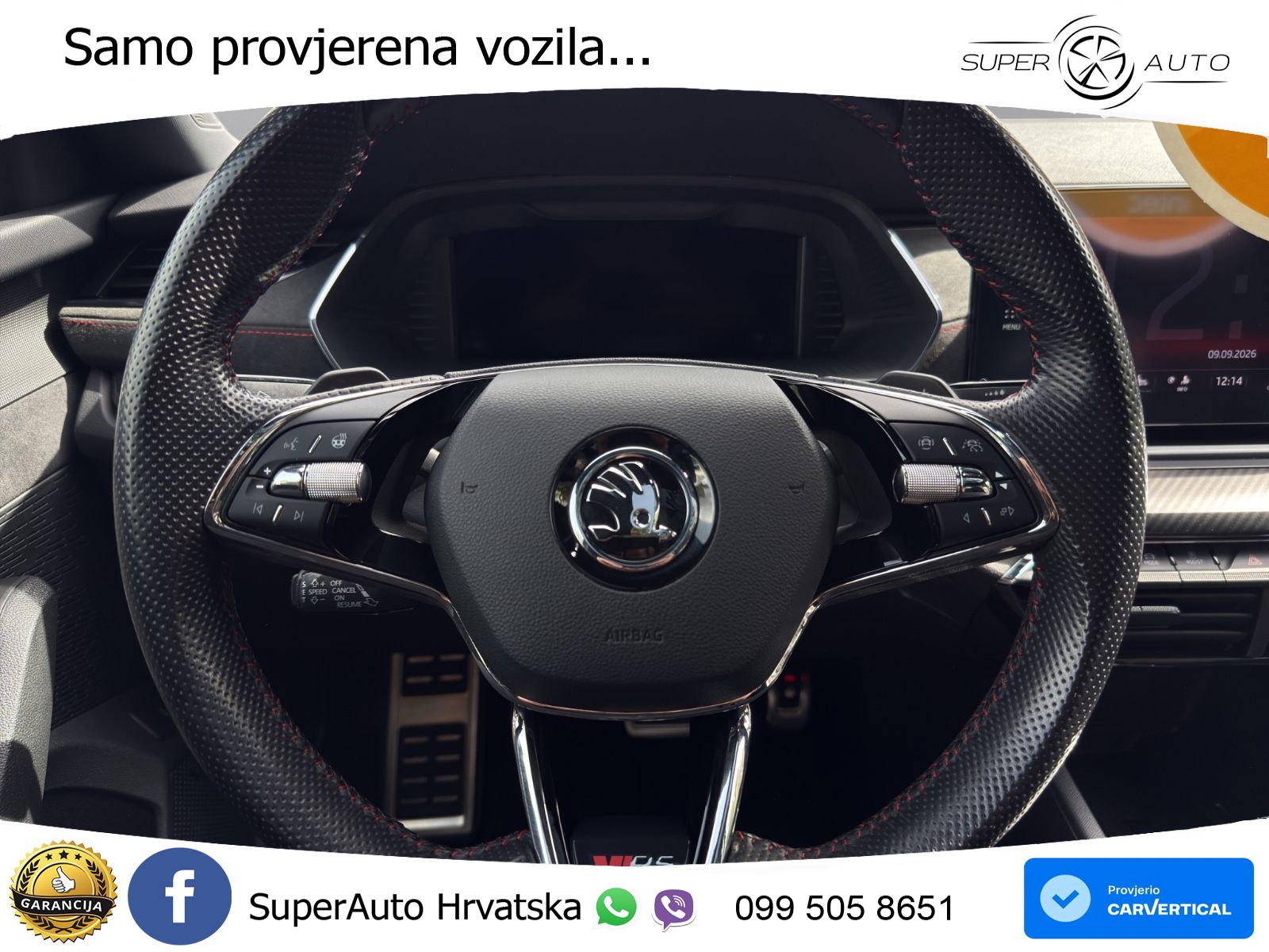 Škoda Octavia Combi RS 2.0 TDI (200 KS) DSG LED+GR SJED+ACC