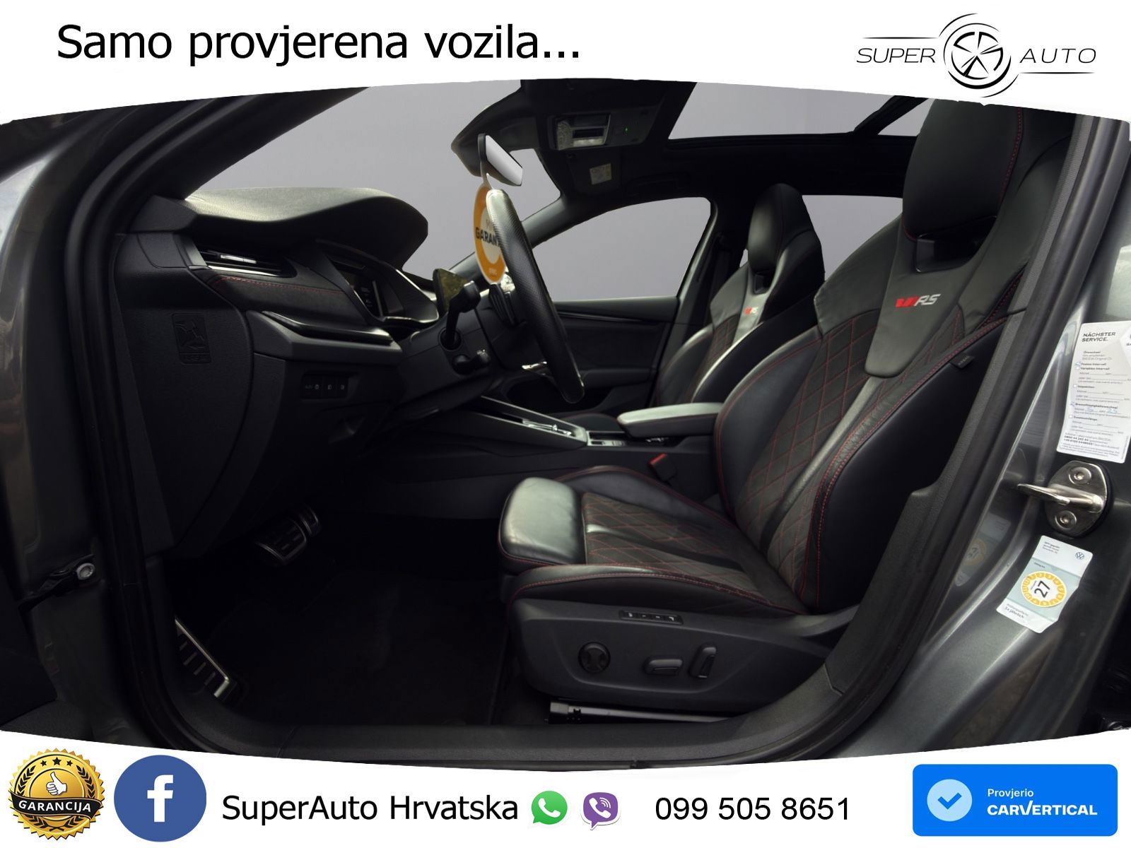 Škoda Octavia Combi RS 2.0 TDI (200 KS) DSG LED+GR SJED+ACC