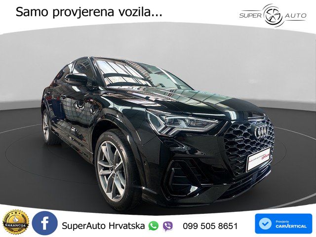 Audi Q3 II Sportback 45 TFSI (245 KS) quattro S tronic S line LED+GR SJED+ACC