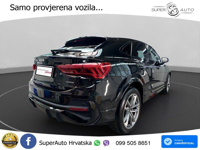 Audi Q3 II Sportback 45 TFSI (245 KS) quattro S tronic S line LED+GR SJED+ACC