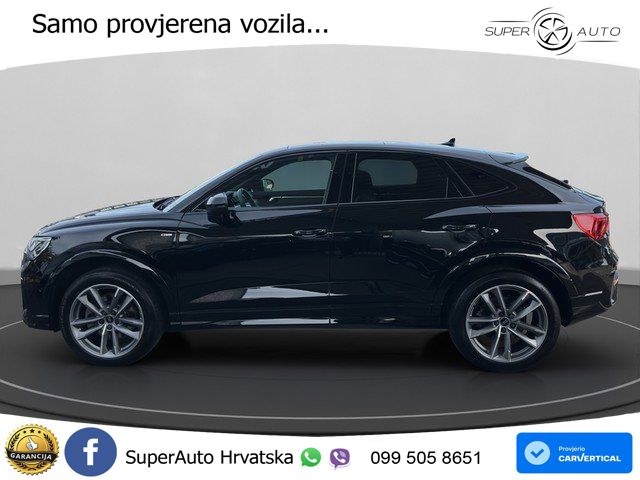 Audi Q3 II Sportback 45 TFSI (245 KS) quattro S tronic S line LED+GR SJED+ACC