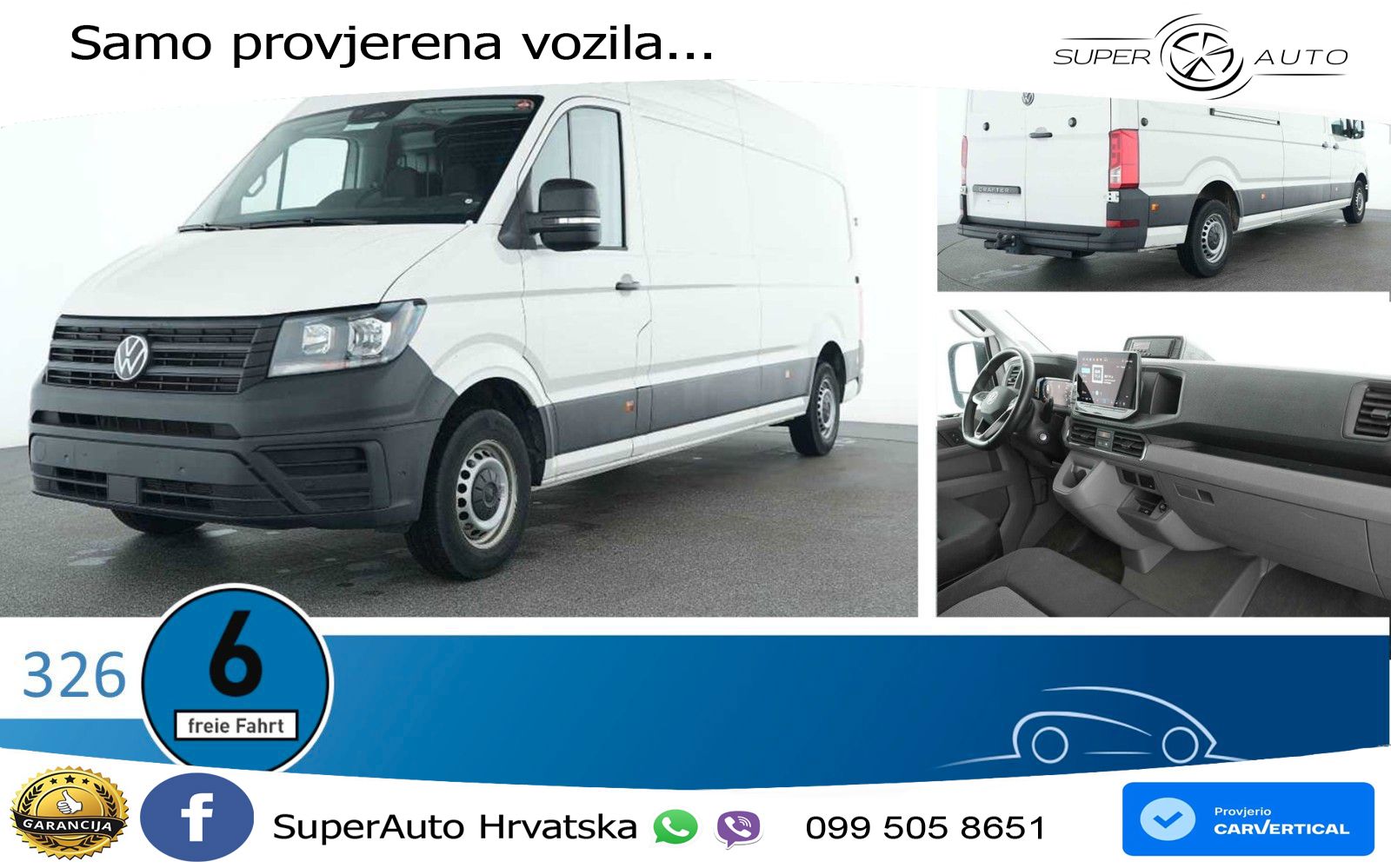 Volkswagen Crafter Kasten 35 lang Hochdach FWD 177 KS