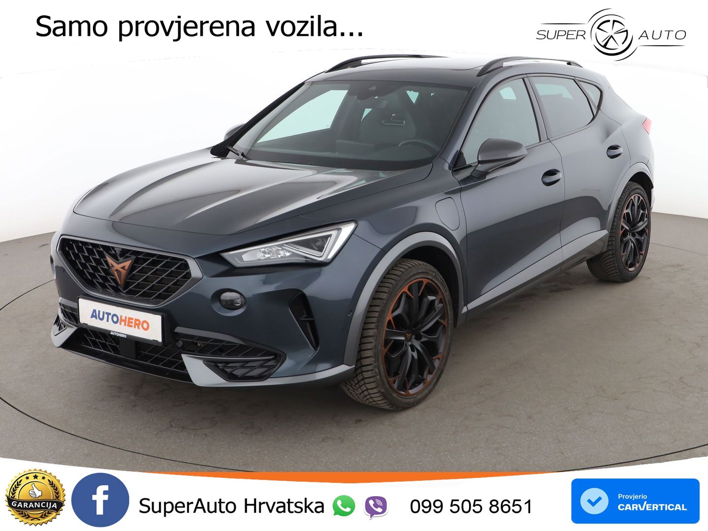 Cupra Formentor 1.4 TSI (245 KS) e-Hybrid DSG VZ LED+GR SJED+ACC