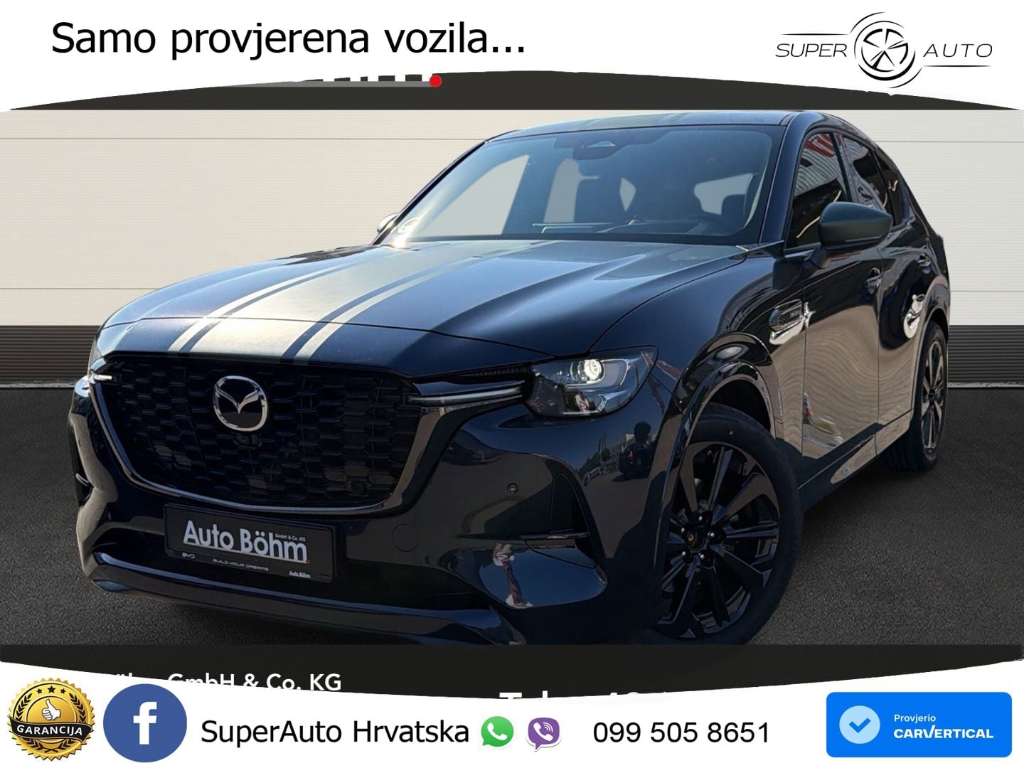 Mazda CX-60 3.3 e-Skyactiv D (254 KS) AWD Automatic MATRIX+GR SJED+KAM