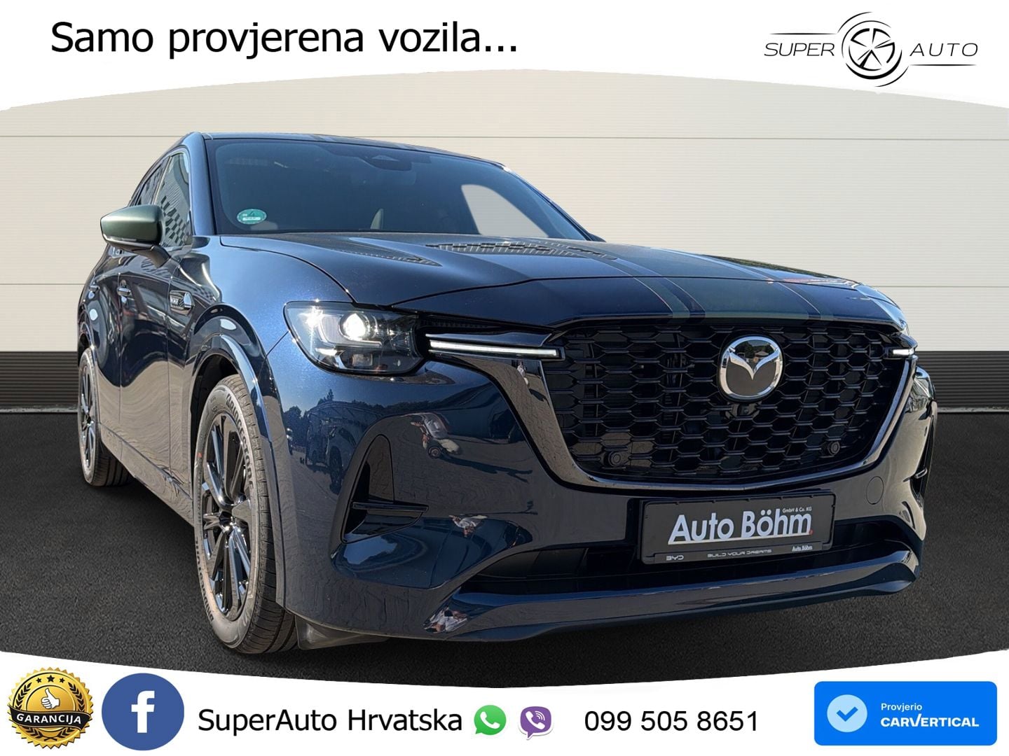 Mazda CX-60 3.3 e-Skyactiv D (254 KS) AWD Automatic MATRIX+GR SJED+KAM
