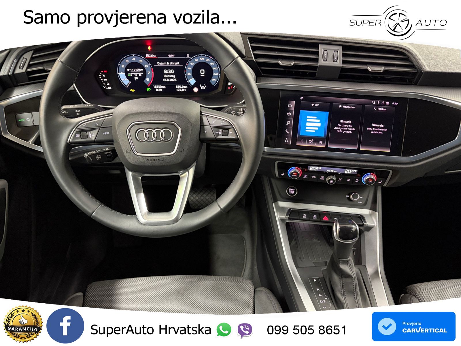 Audi Q3 35 TFSI (150 KS) S tronic advanced LED+GR SJED+ACC
