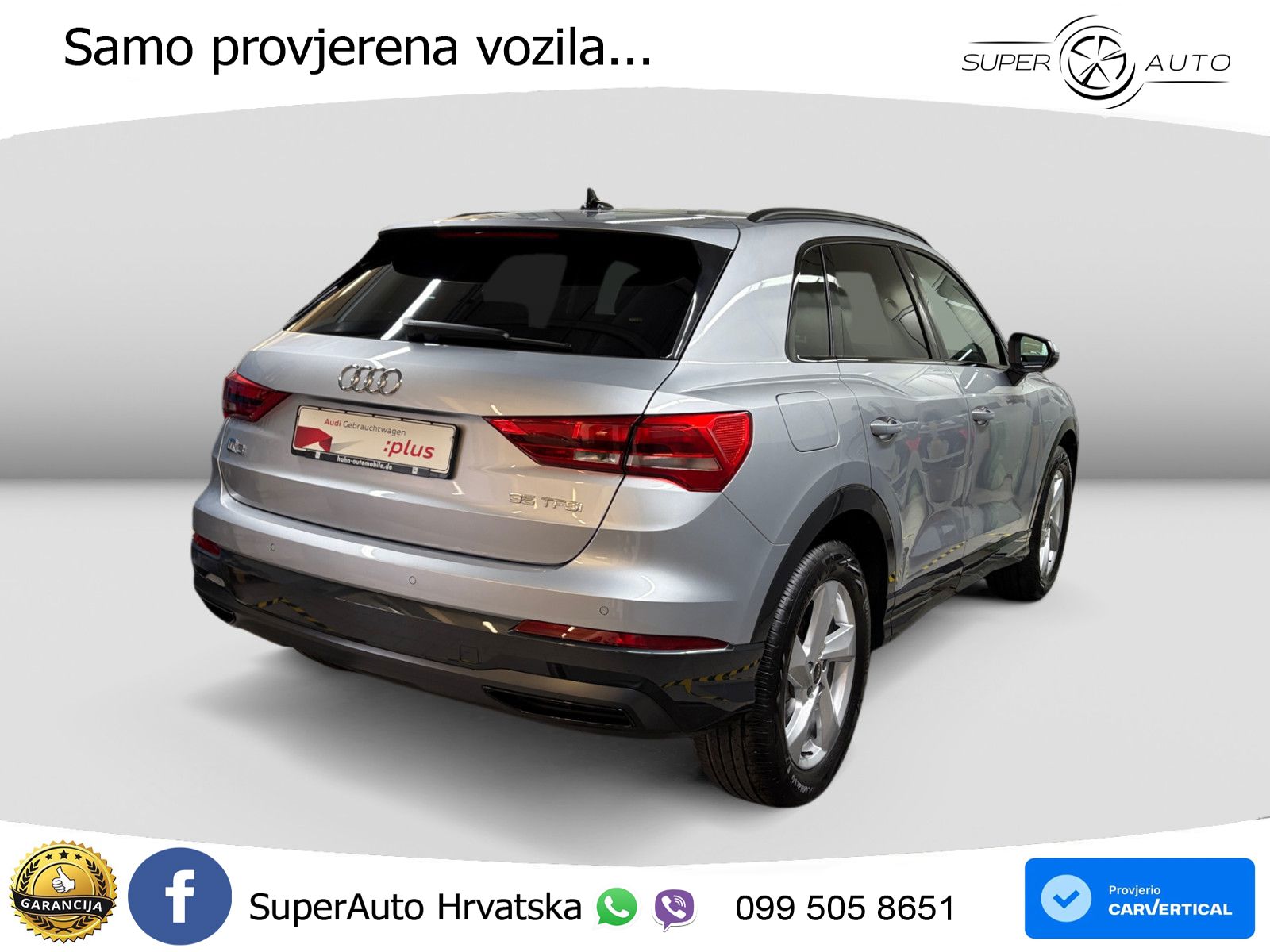 Audi Q3 35 TFSI (150 KS) S tronic advanced LED+GR SJED+ACC