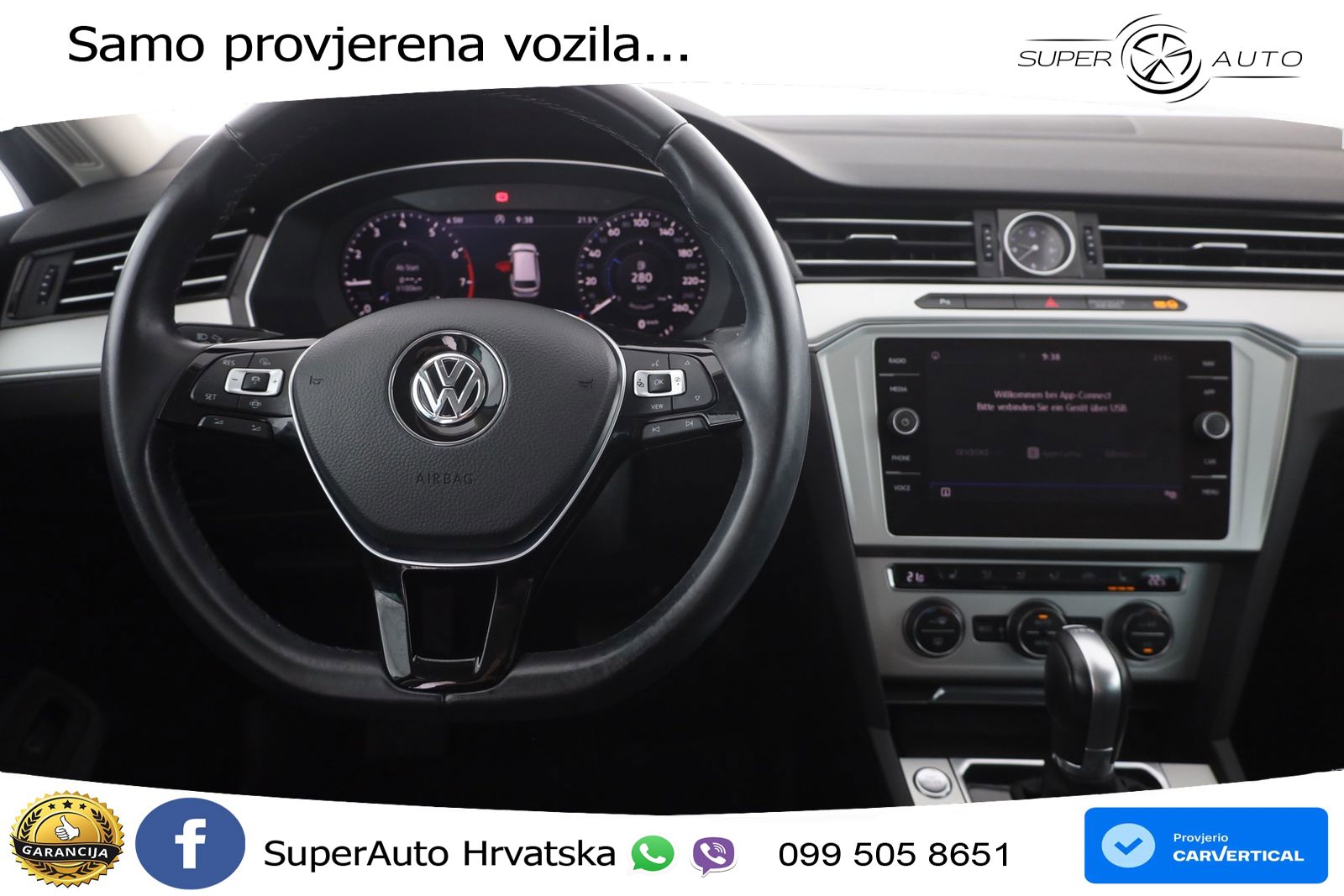 Volkswagen Passat Variant 1.5 TSI (150 KS) DSG ACT LED+GR SJED+ACC