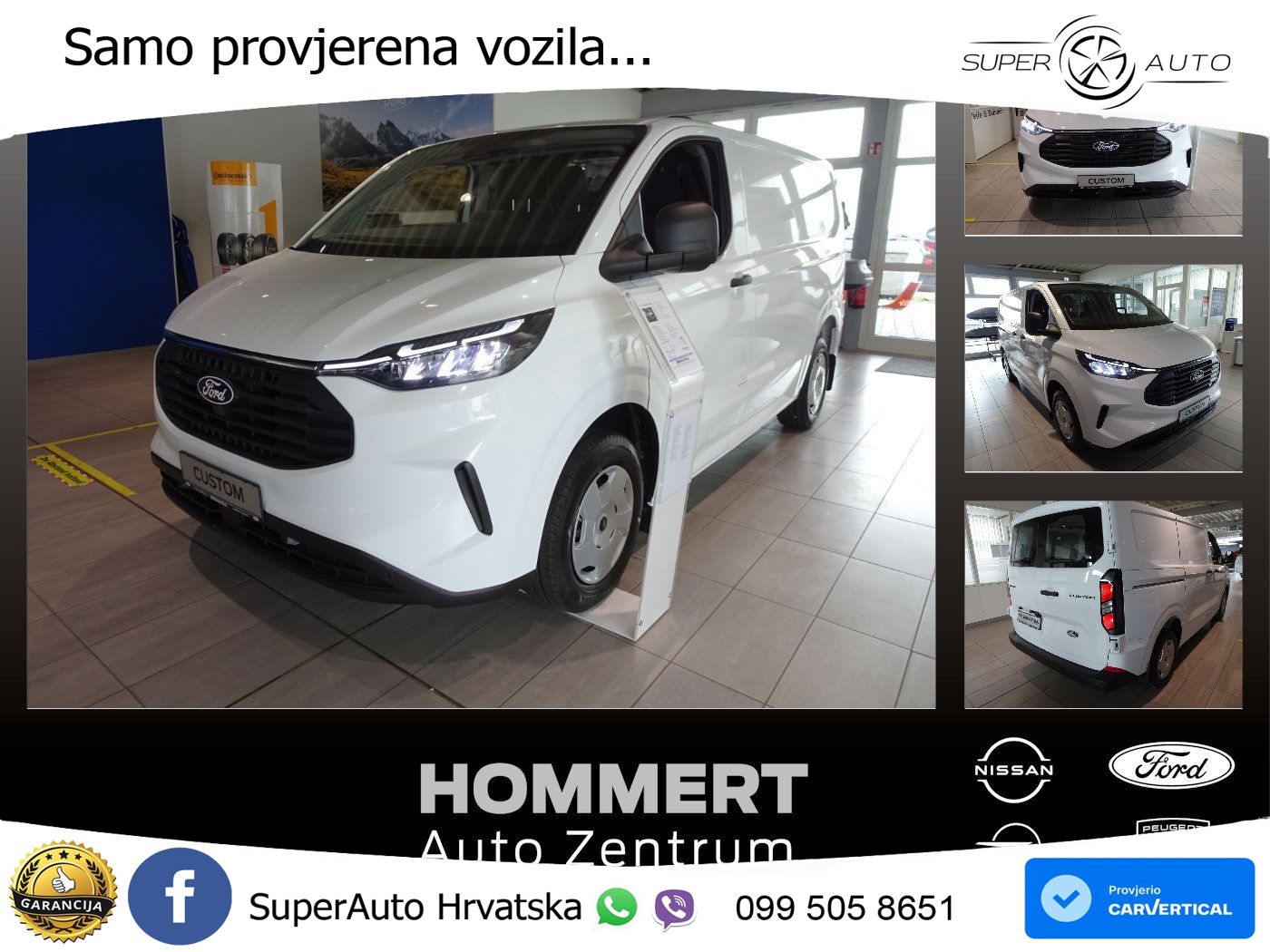 Ford Transit Custom Kasten 280 L1 Trend NAV*AHK*LED* 136 KS
