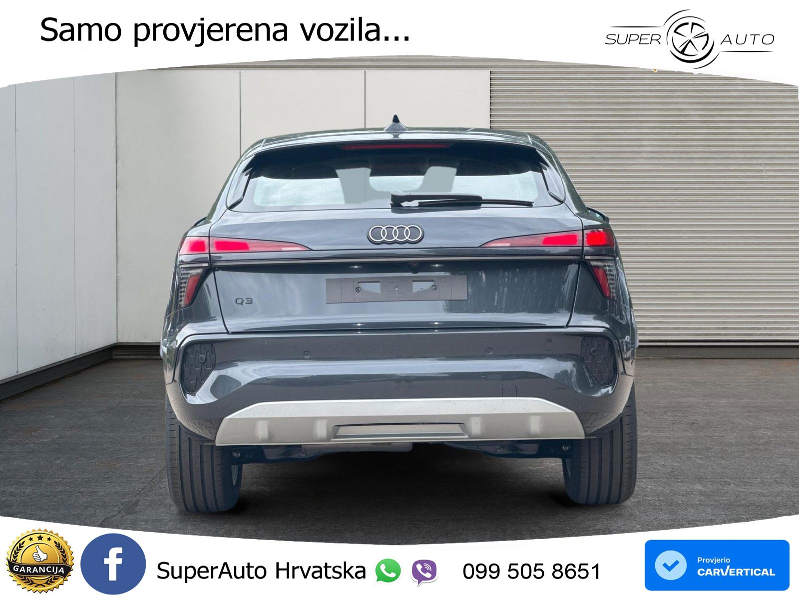 Audi Q3 Sportback 2.0 TDI (150 KS) S tronic LED+GR SJED+ACC
