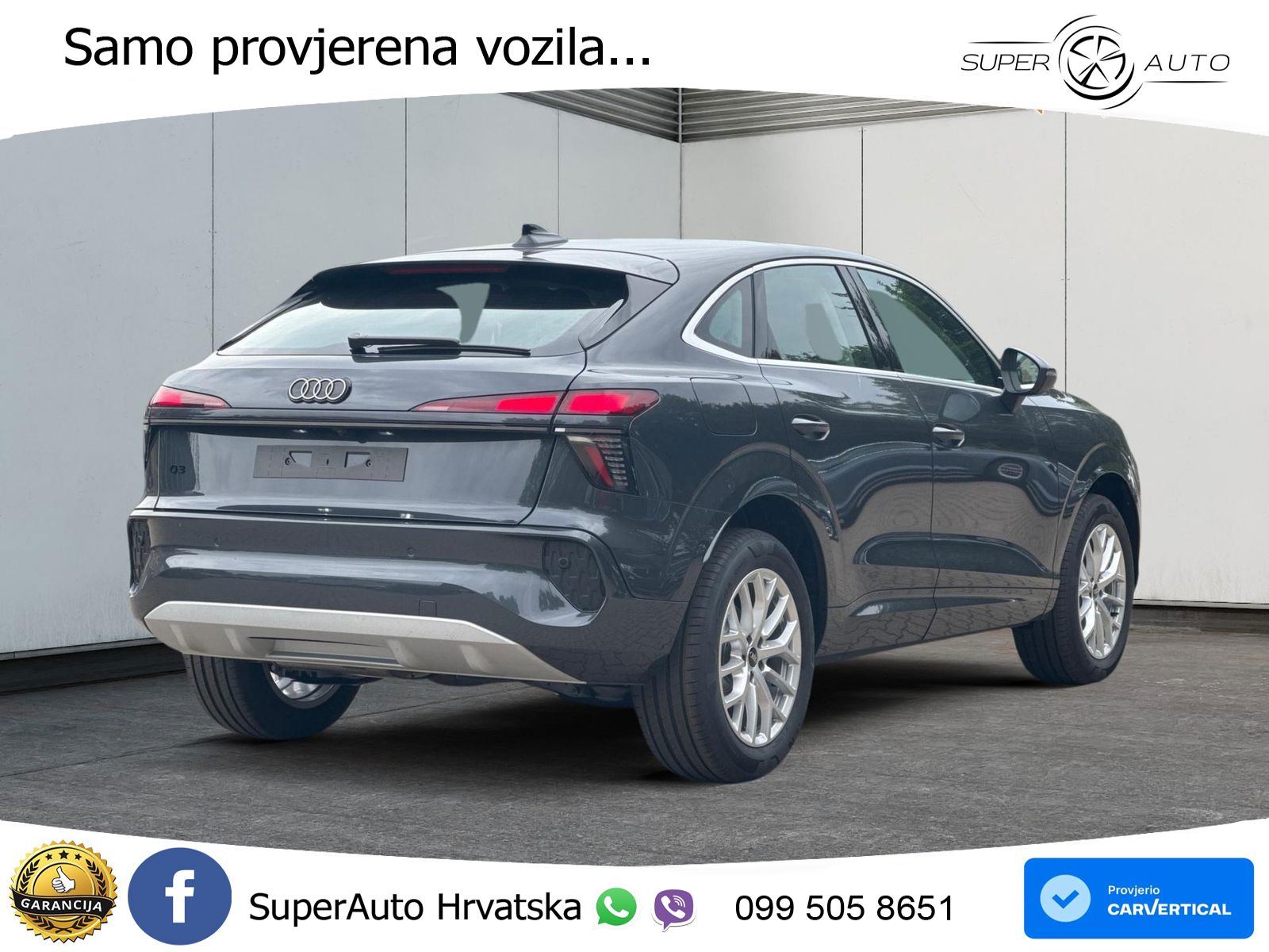 Audi Q3 Sportback 2.0 TDI (150 KS) S tronic LED+GR SJED+ACC