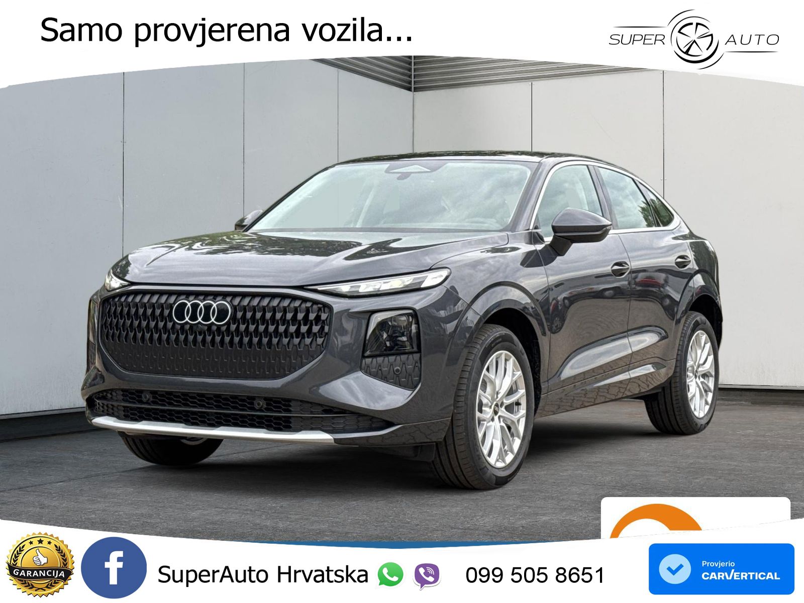 Audi Q3 Sportback 2.0 TDI (150 KS) S tronic LED+GR SJED+ACC