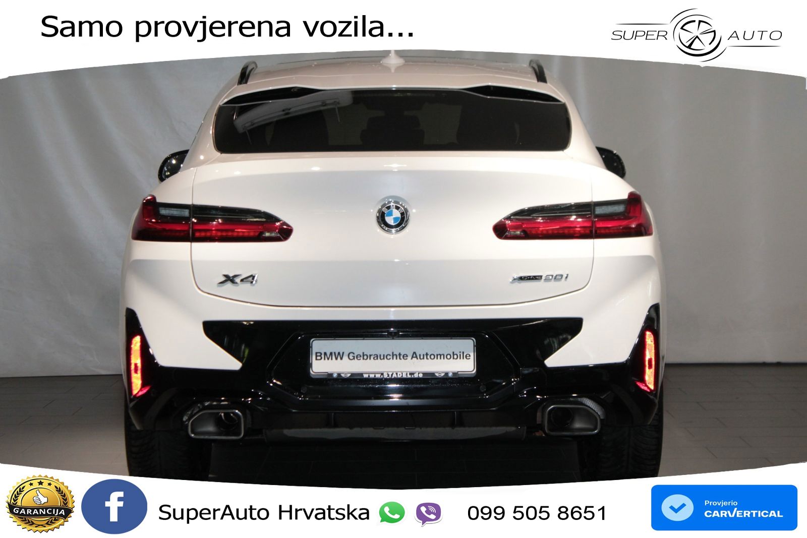 BMW X4 30i (245 KS) xDrive Steptronic M Sport