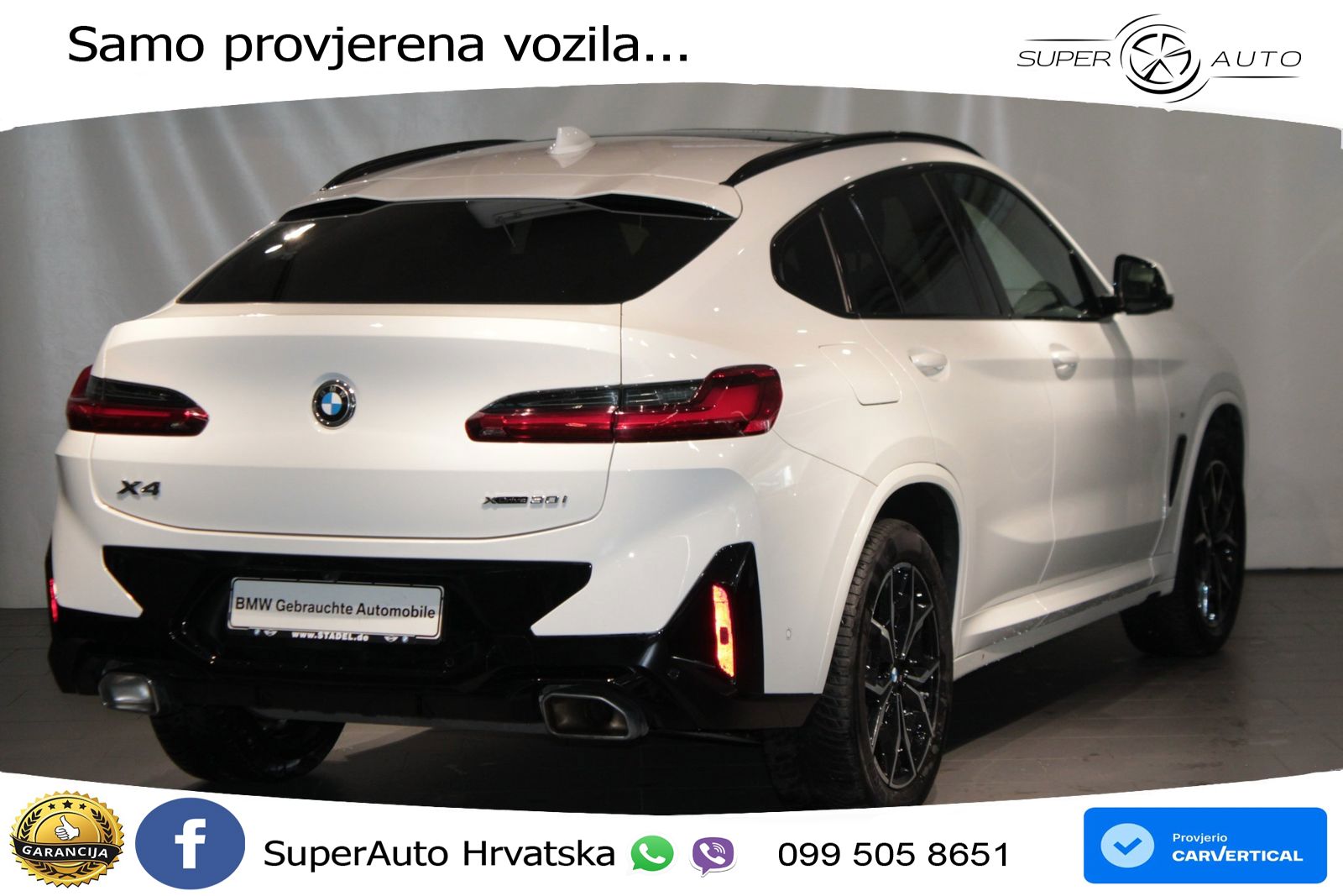 BMW X4 30i (245 KS) xDrive Steptronic M Sport