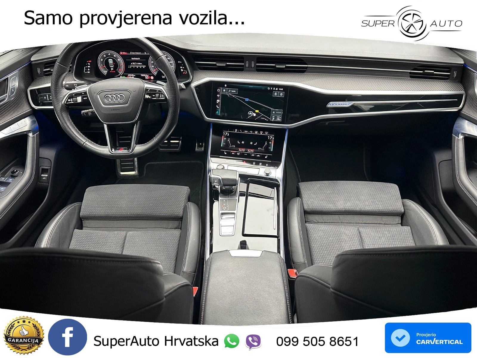 Audi A6 55 TFSI V6 (340 KS) quattro S tronic S line LED+GR SJED+ACC