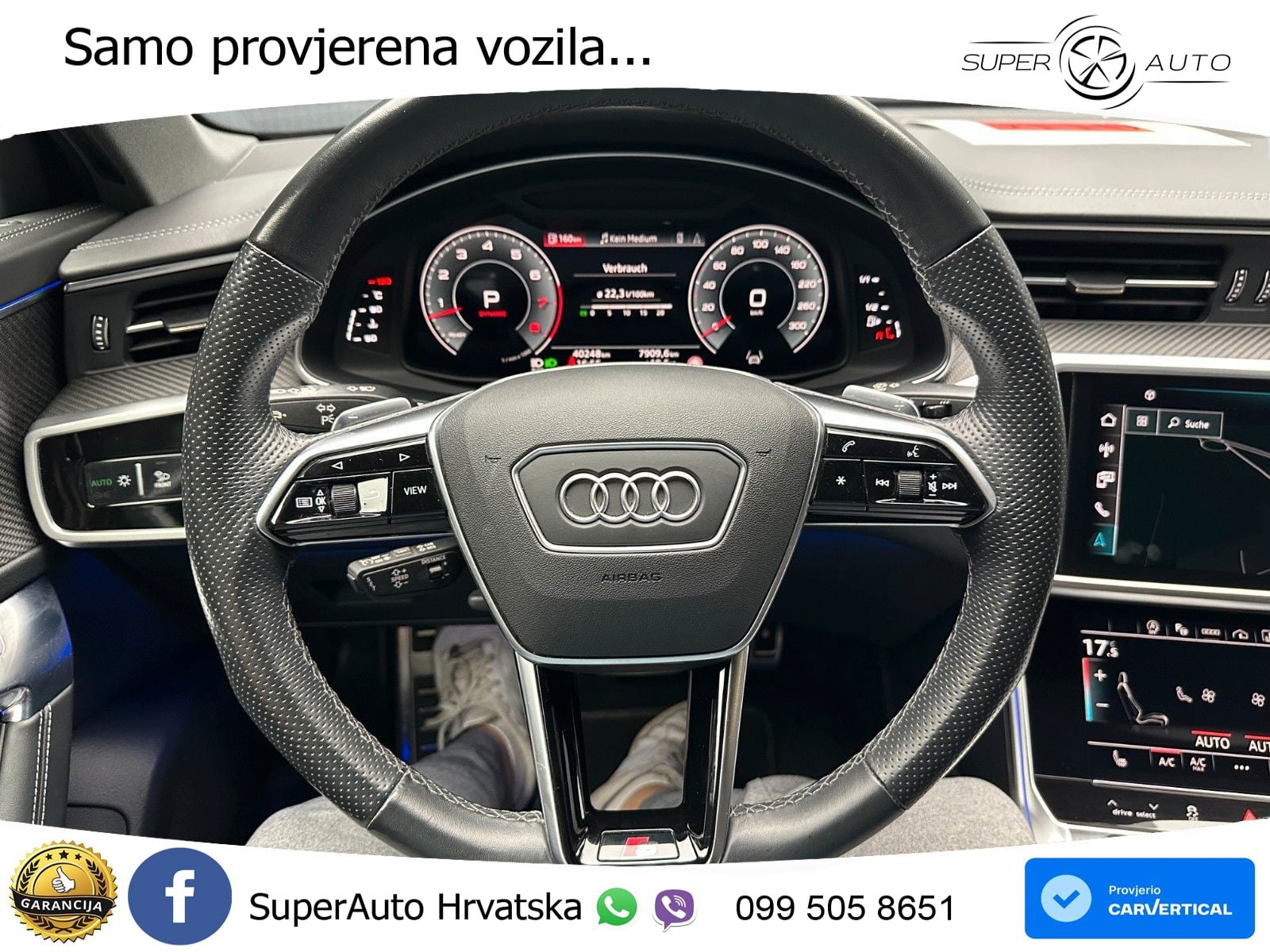 Audi A6 55 TFSI V6 (340 KS) quattro S tronic S line LED+GR SJED+ACC