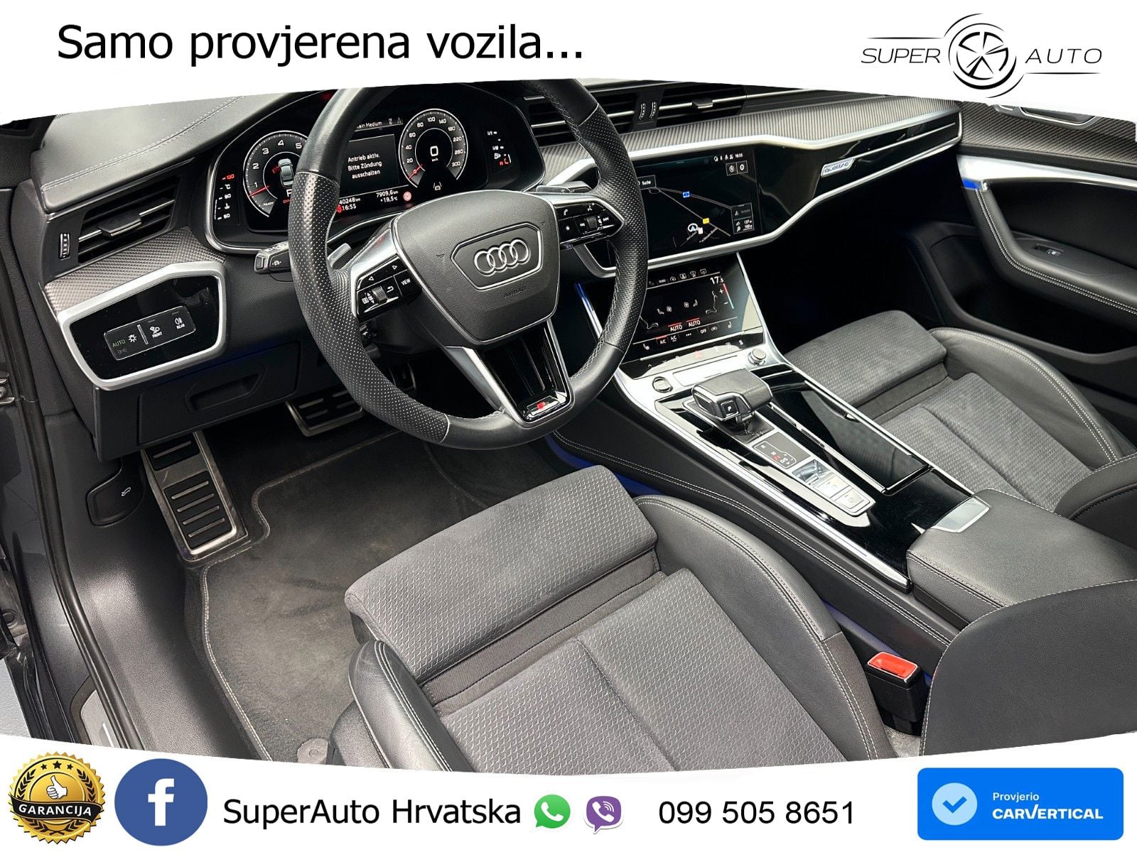 Audi A6 55 TFSI V6 (340 KS) quattro S tronic S line LED+GR SJED+ACC