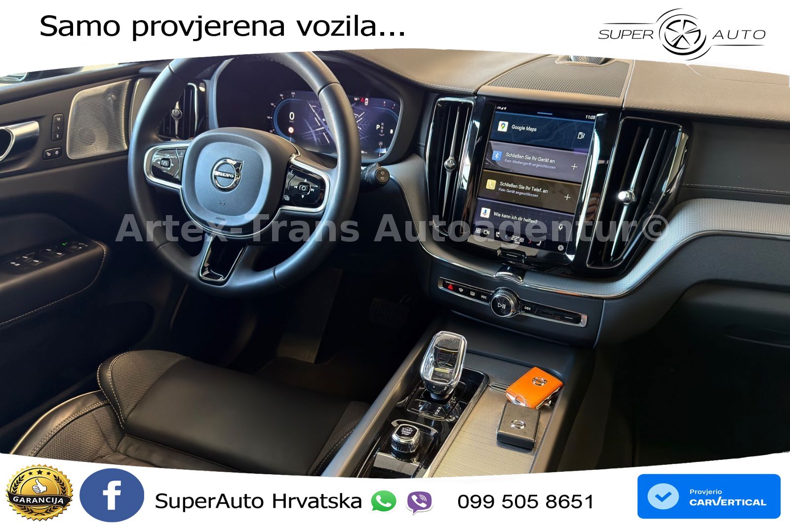 Volvo XC60 B5 Benzin AWD Geartronic ACC+HEAD+4xGR SJED+360+PANO