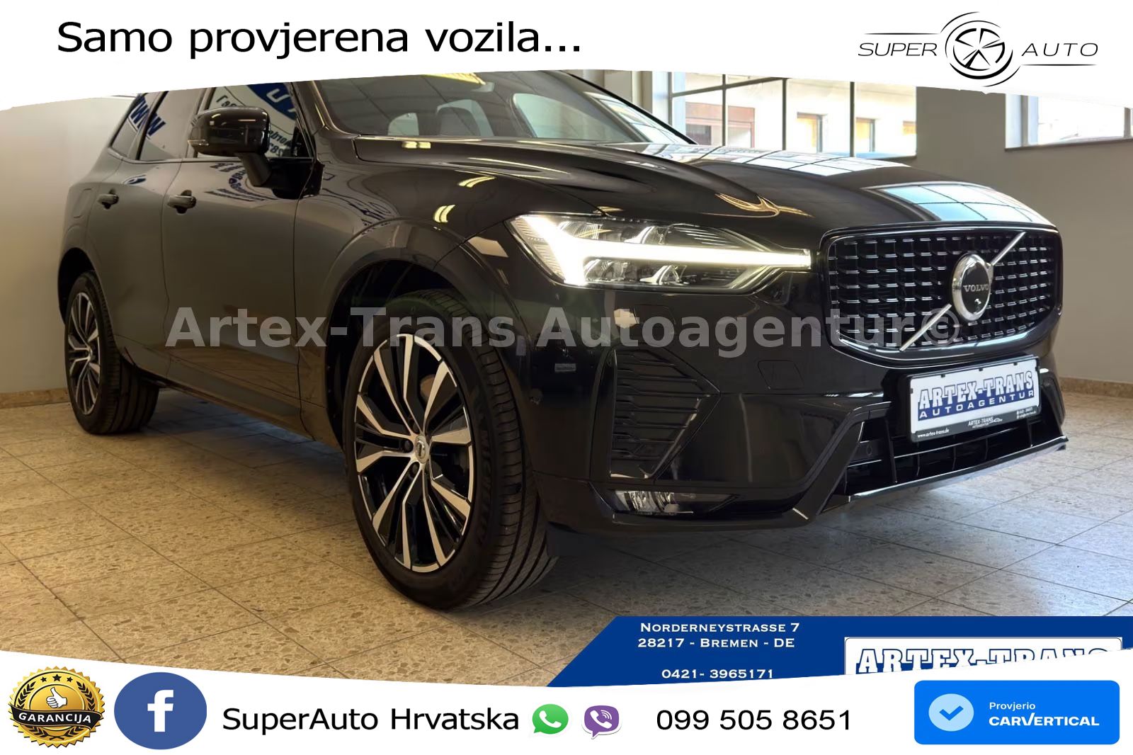 Volvo XC60 B5 Benzin AWD Geartronic ACC+HEAD+4xGR SJED+360+PANO