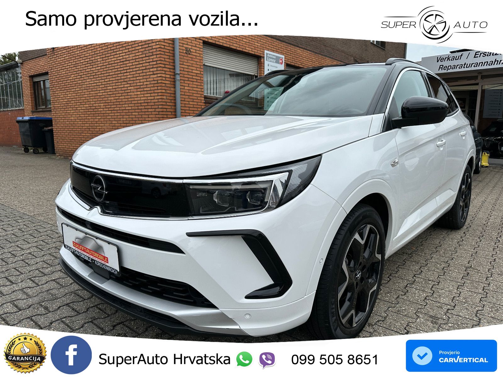 Opel Grandland 1.2i Turbo (130 KS) Automatic Elegance LED+GR SJED+ACC