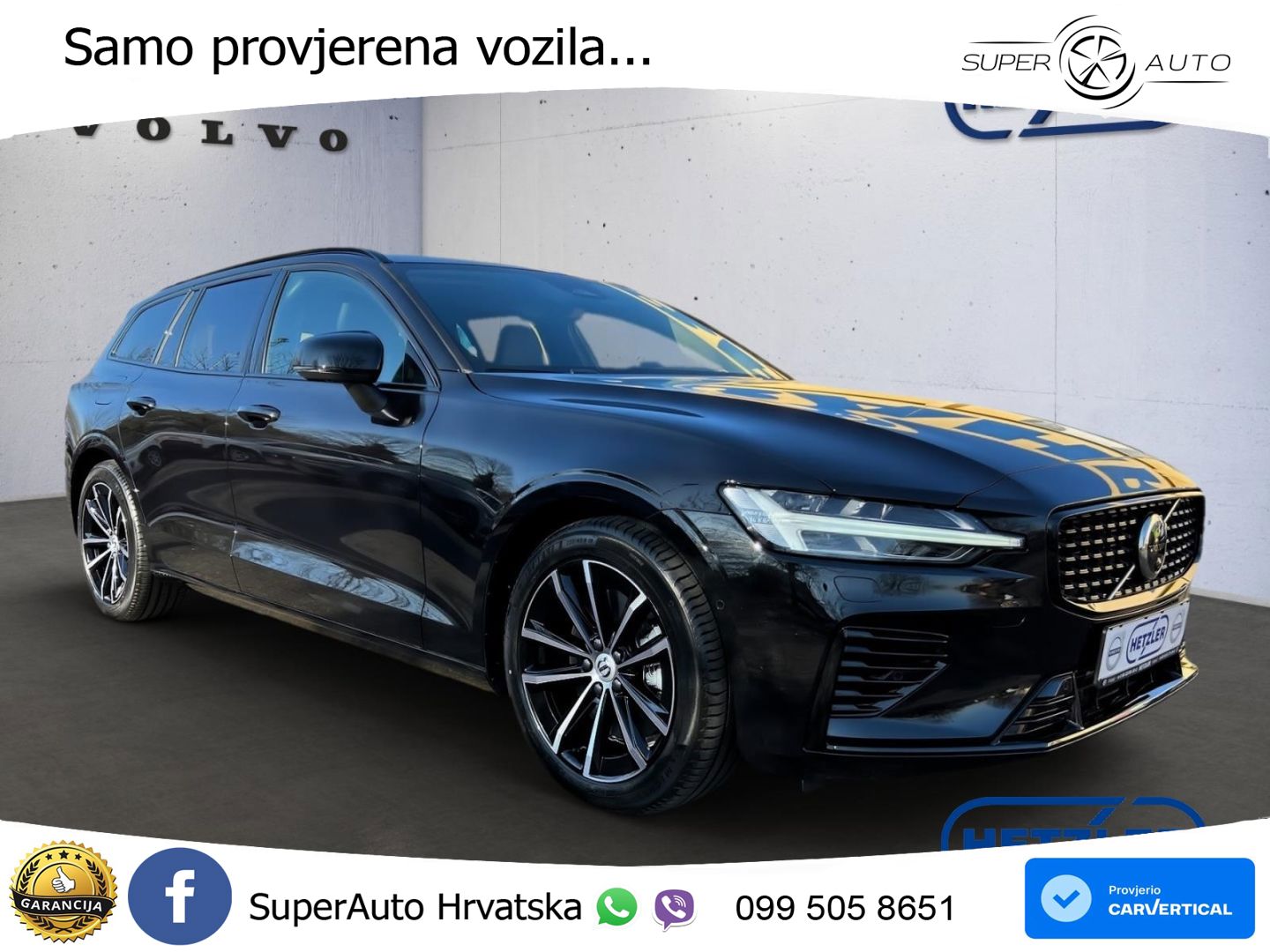 Volvo V60 2.0 T8 AWD Geartronic LED+GR SJED+ACC