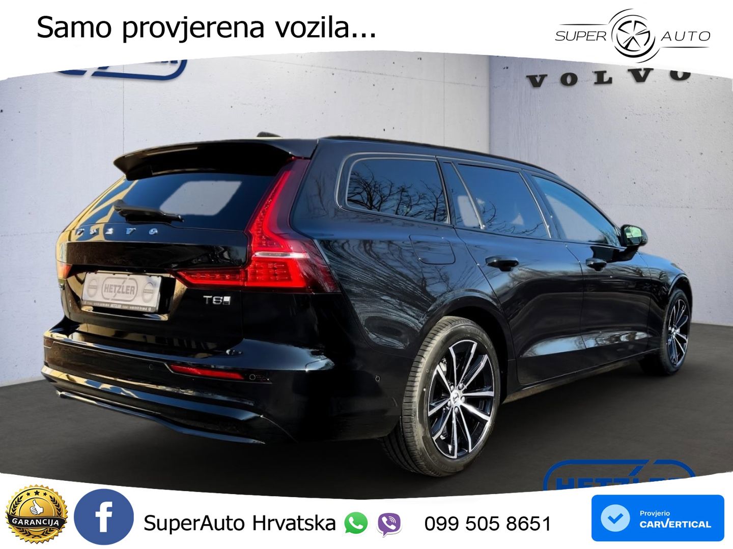 Volvo V60 2.0 T8 AWD Geartronic LED+GR SJED+ACC