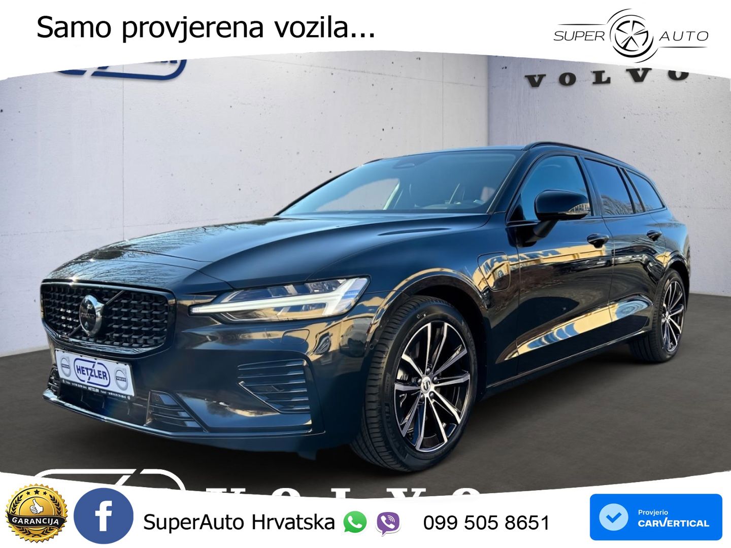 Volvo V60 2.0 T8 AWD Geartronic LED+GR SJED+ACC