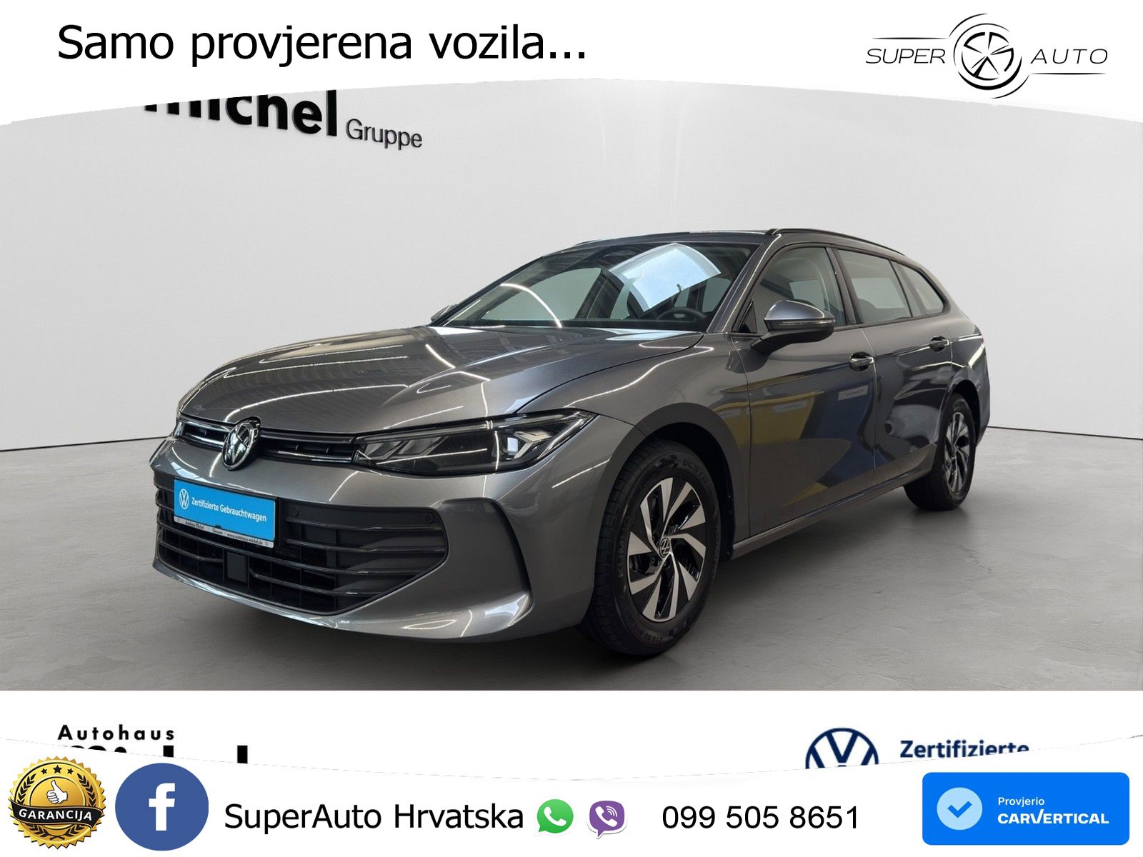 Volkswagen Passat Variant 1.5 eTSI (150 KS) DSG LED+GR SJED+ACC